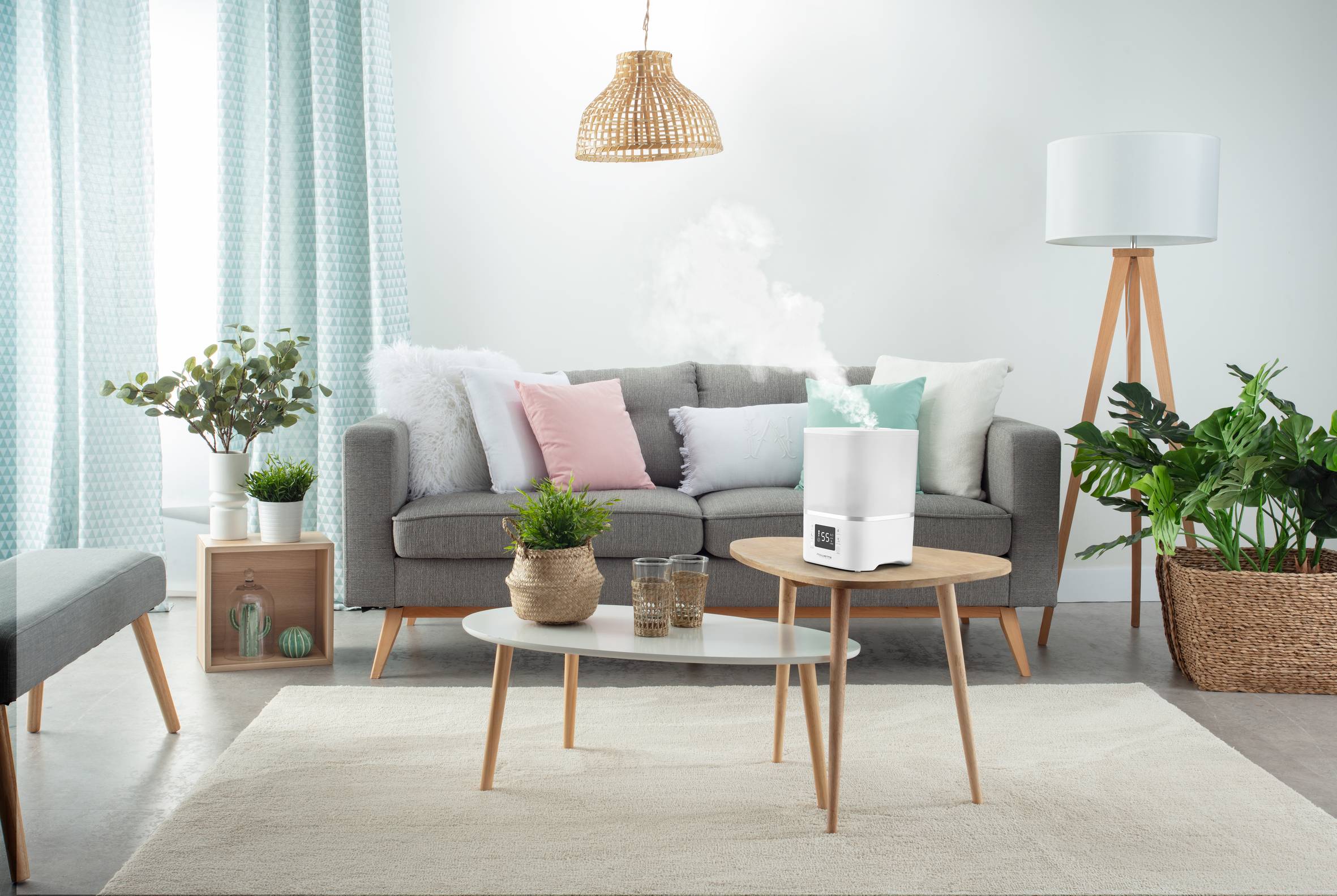 Aqua Boost HU4020, Овлажнител, 2,5 л, тих режим,