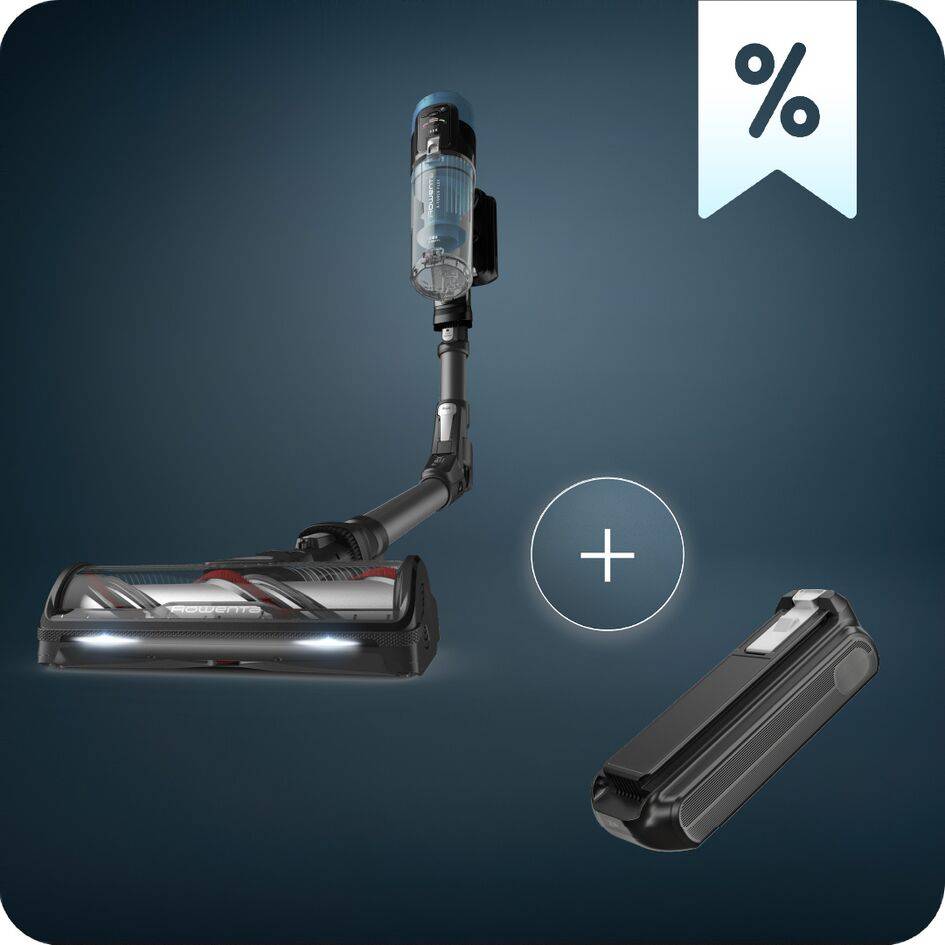 Пакет Многофункционална безкабелна прахосмукачка X-Force Flex 14.80 с батерия ZR009709