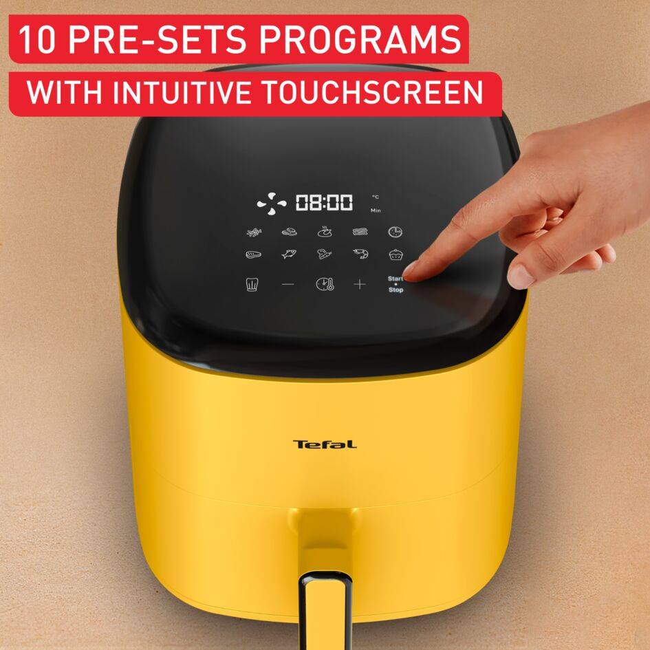 Easy Fry POP, Уред за готвене с горещ въздух, 5 л вместимост, 10 автоматични програми