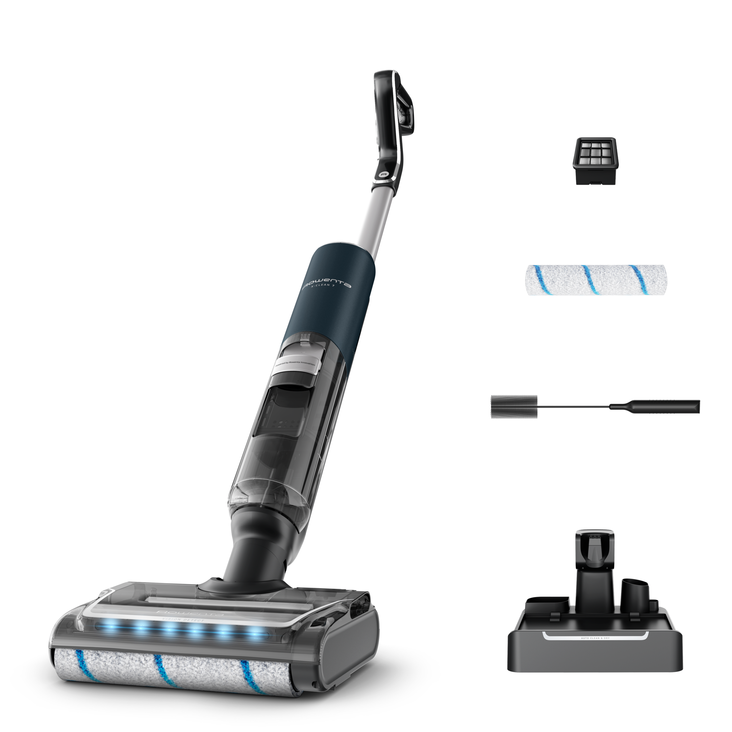 X-Clean 7, Безкабелна прахосмукачка за сухо и активно мокро почистване