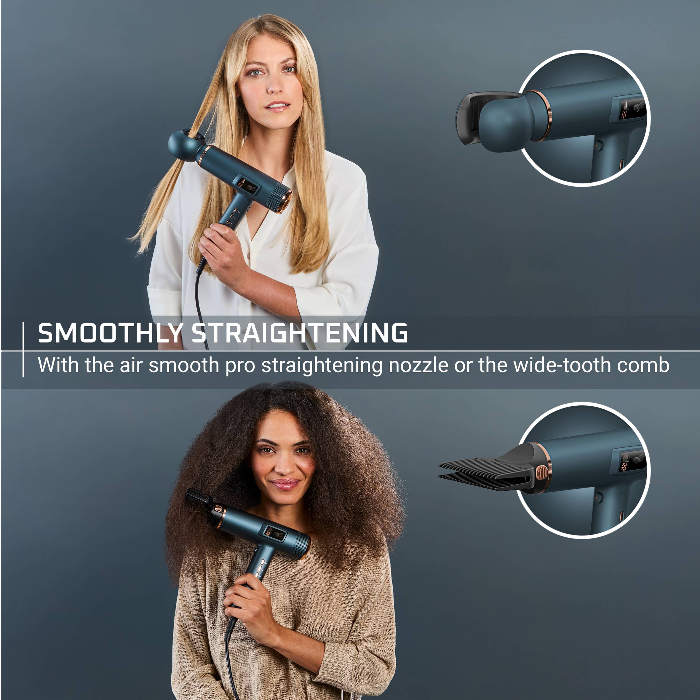 Maestria For You, Hair Dryer With Integrated Screen