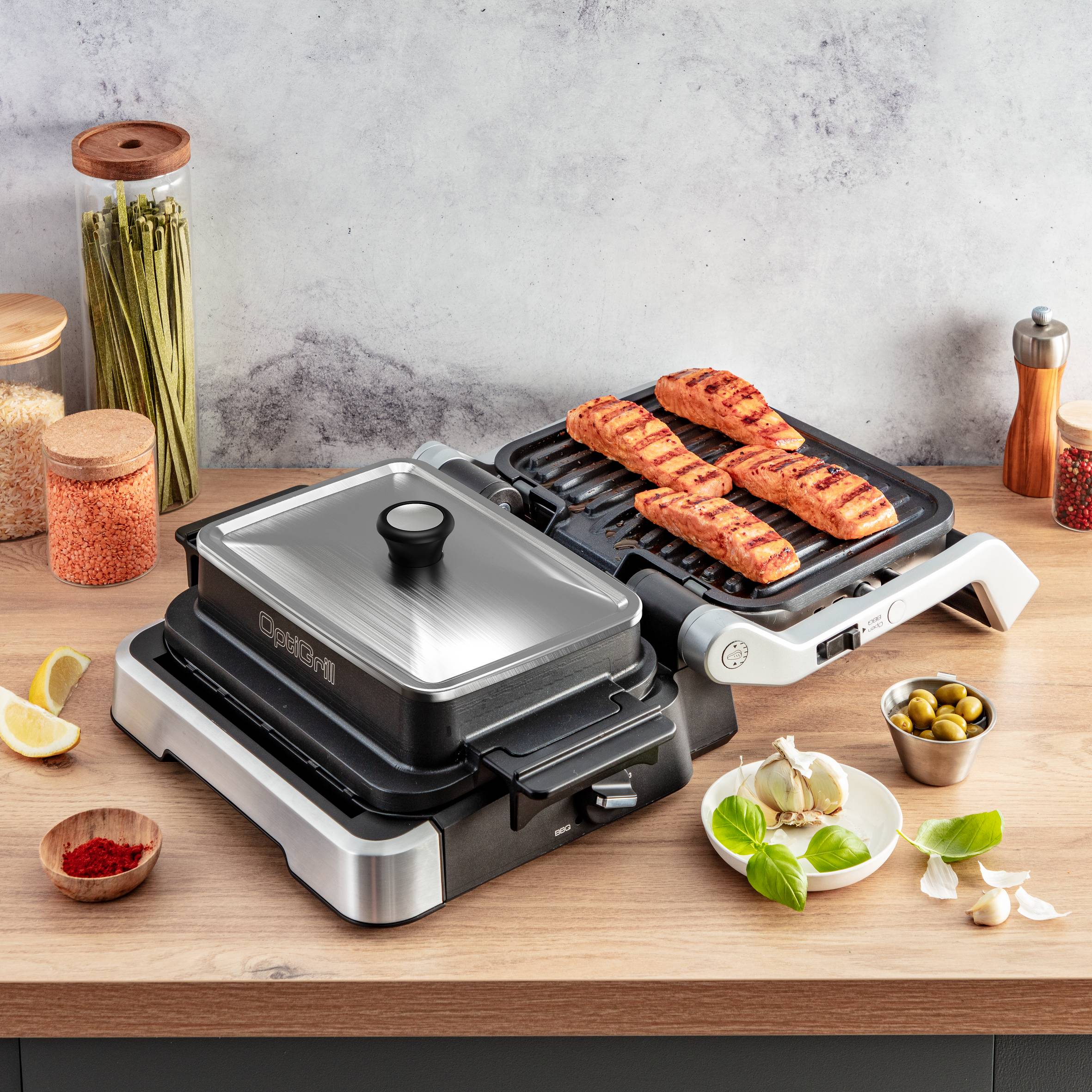 Капак за готвене, съвместим с грил OptiGrill 4in1 XA731810