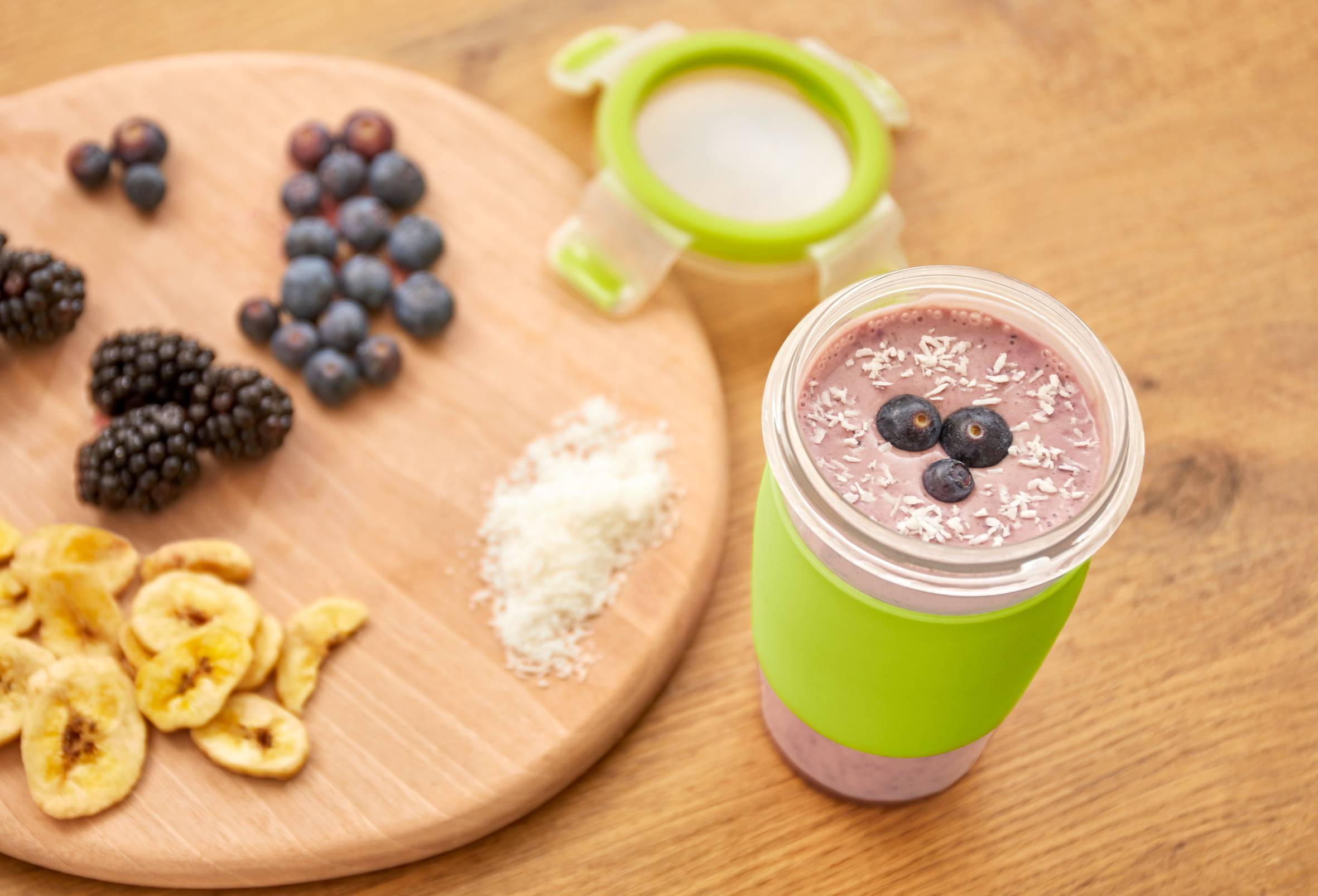 Пластмасова Чаша за Смути N1071510, 0.45л.