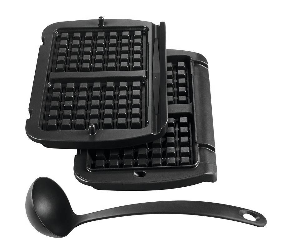 Плочи за гофрети х 2 и черпак Optigrill XA724810