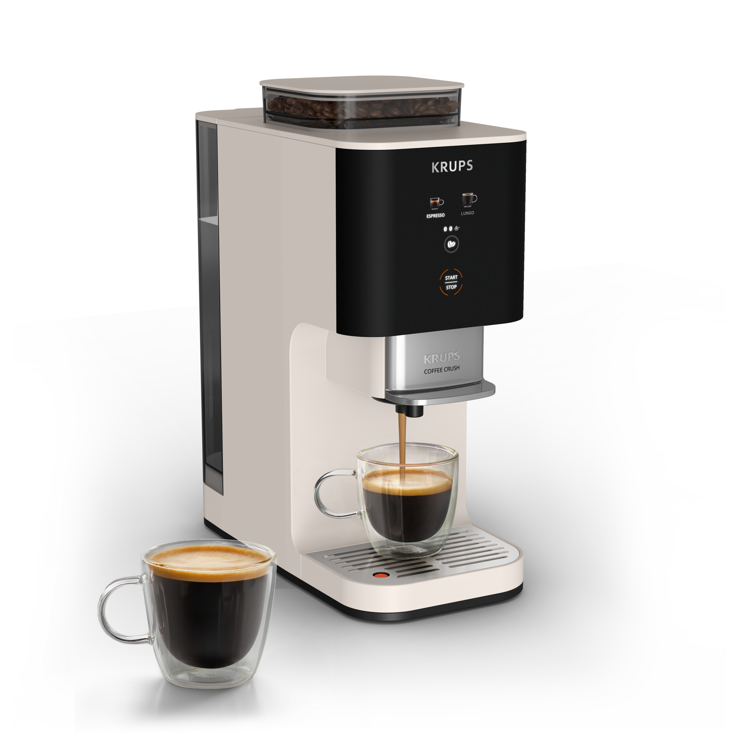 Coffee Crush, Автоматична кафемашина, Компактен дизайн