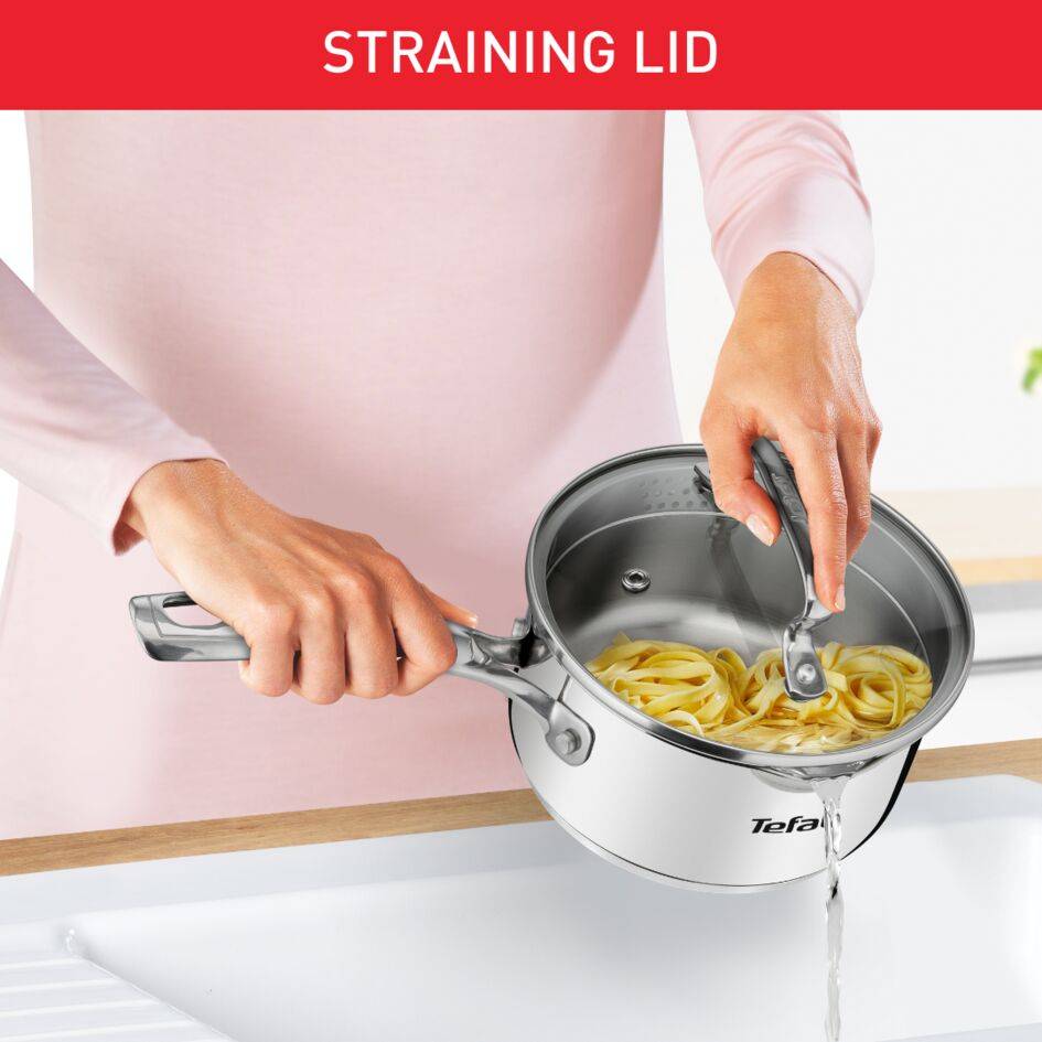 Duetto+ Saucepan 16cm, 10-years guarantee, Premium stainless-steel