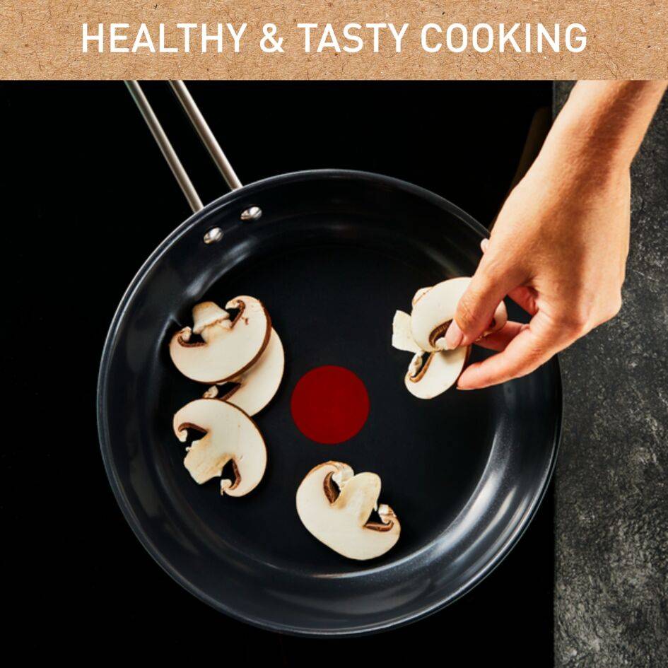 Nordica, Тиган 24 см H87104, Неръждаема стомана, Ново поколение незалепващо керамично покритие