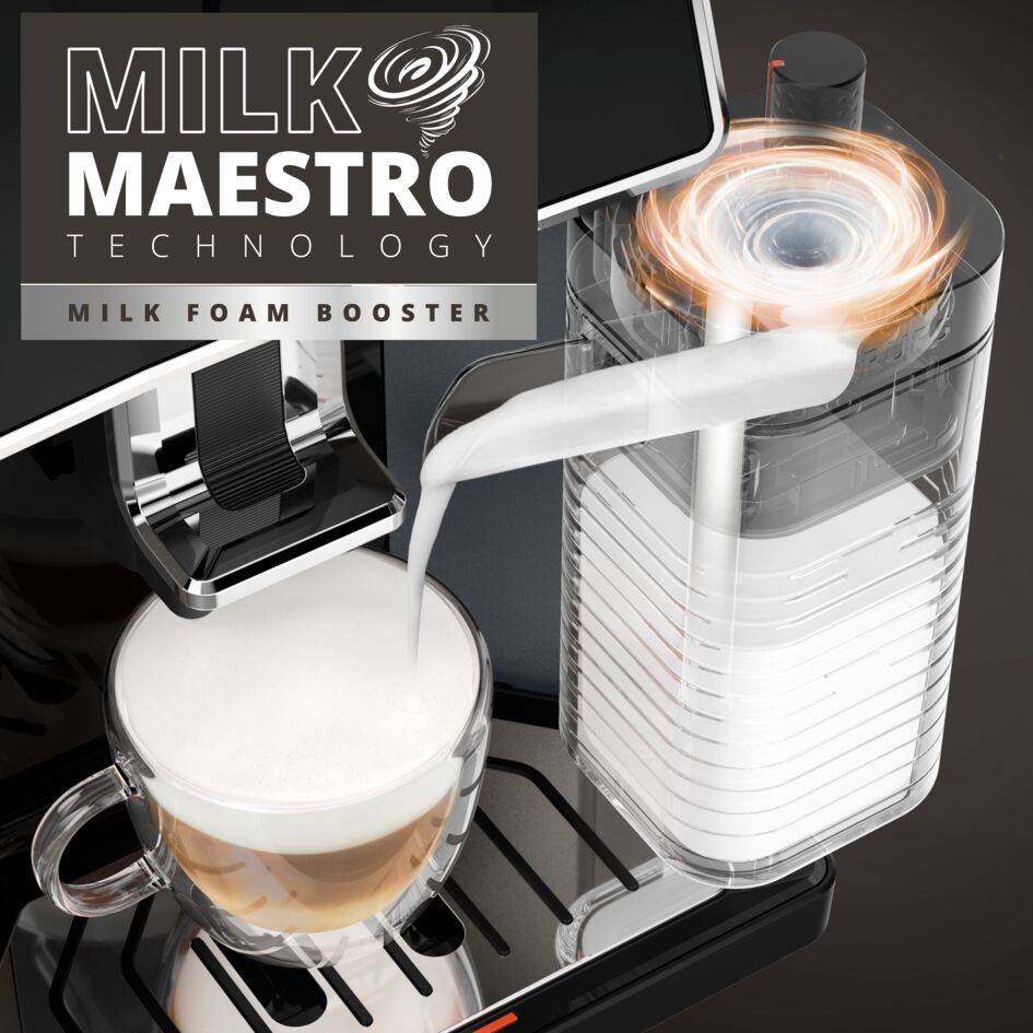 Sensation Milk M50, Кафеавтомат, 6 кафе и млечни наптики