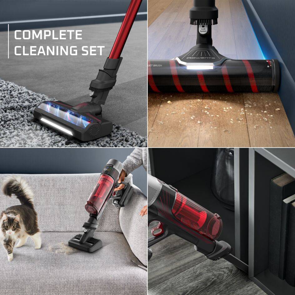 Безкабелната прахосмукачка X-Force Flex 9.60 Complete, Deep-Cleaning Power