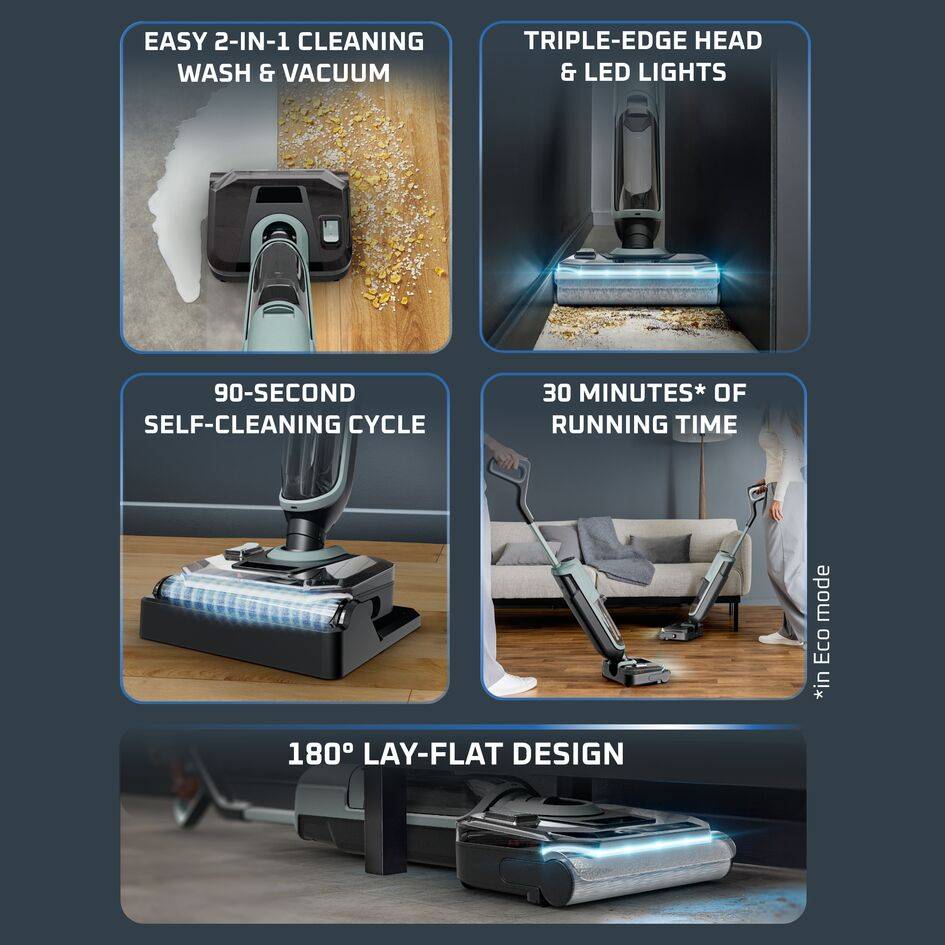 X-Clean 3, Прахосмукачка за 2 в 1 мокро и сухо почистване