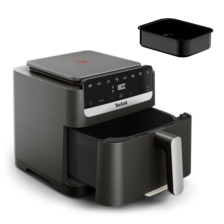 Easy Fry Mega Compact, уред за готвене с горещ въздух, XL вместимост 7.5L