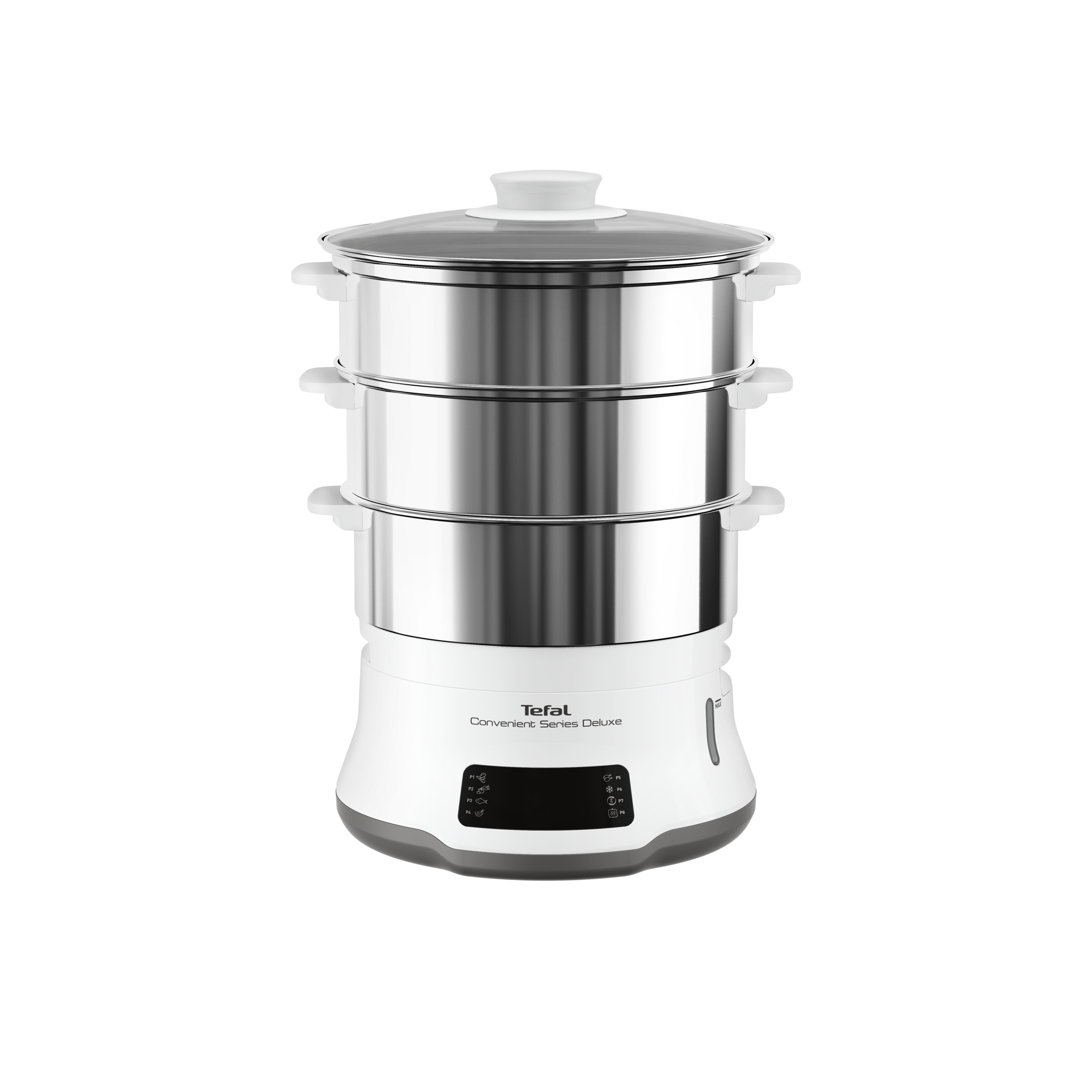 Convenient Series Deluxe, Уред за готвене на пара VC502D10, 3 Нива, 8 Програми