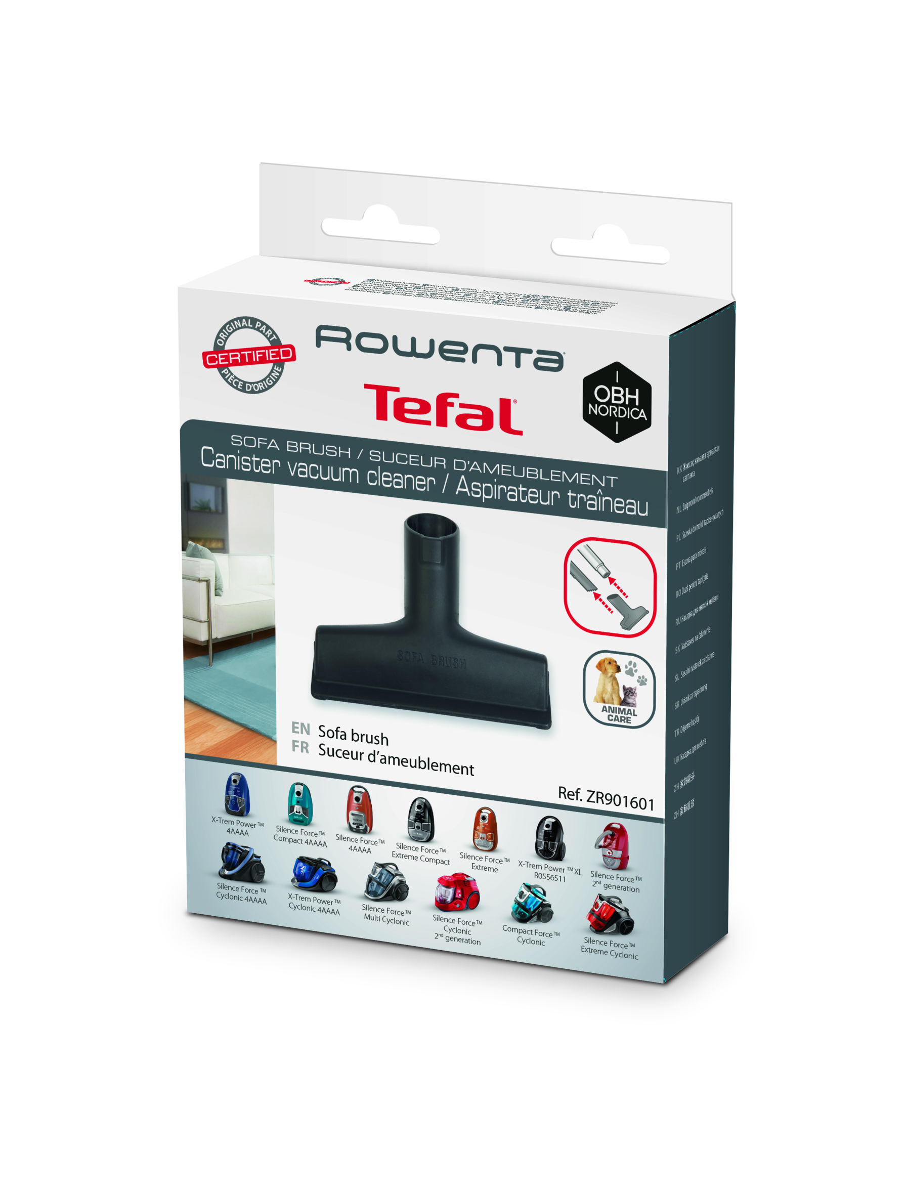 Накрайник за тапицерия за прахосмукачка с контейнер ZR901601