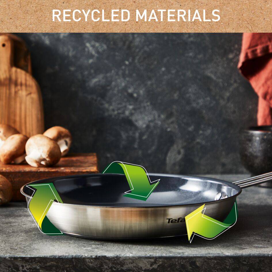 Nordica, Тиган 24 см H87104, Неръждаема стомана, Ново поколение незалепващо керамично покритие