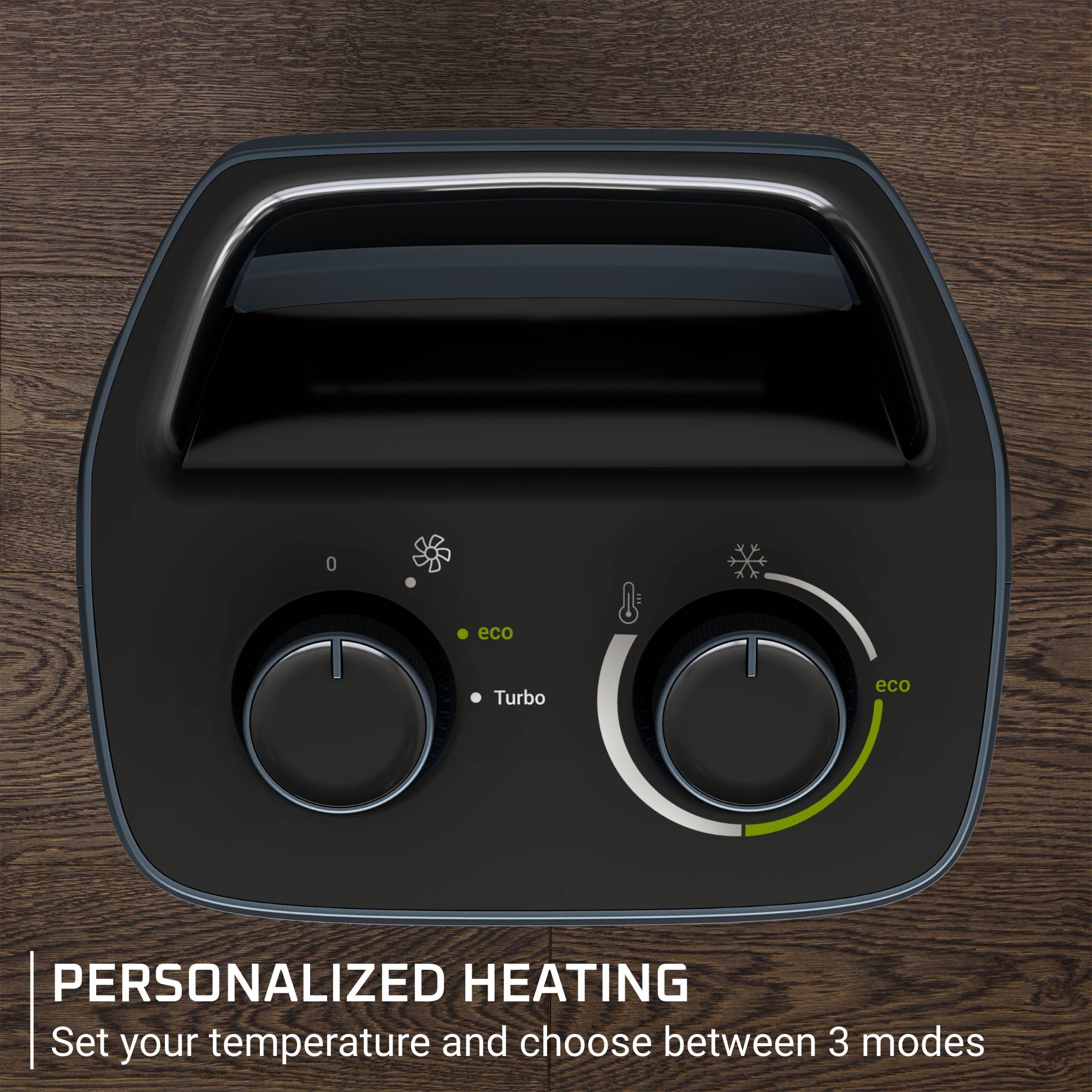 Intense Comfort, Space Heater, Silent, 2000 W Power