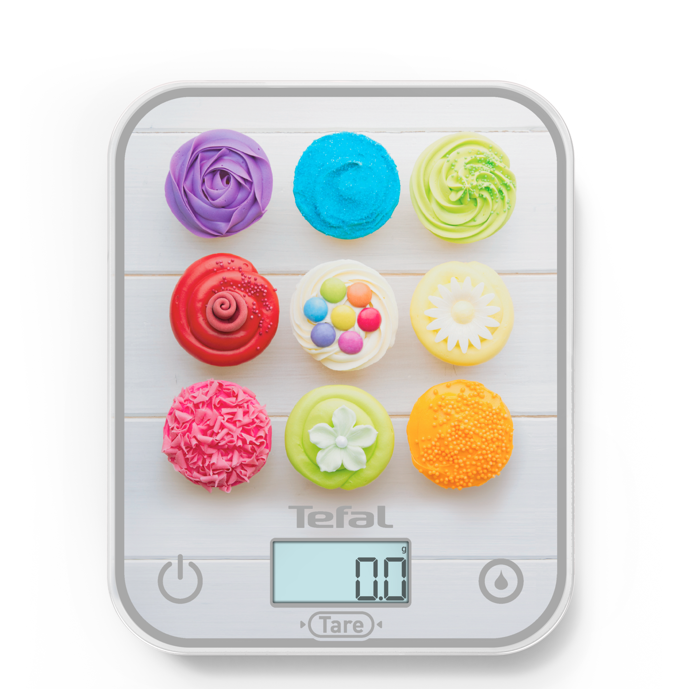 Optiss, електронна кухненска везна, лесен за разчитане дисплей, устойчива на надраскване