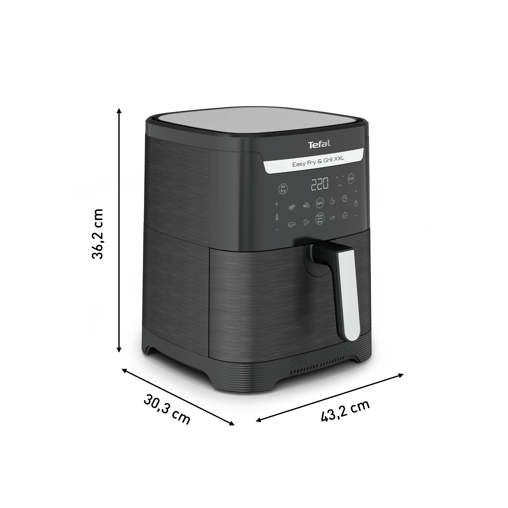 Easy Fry & Grill XXL Black