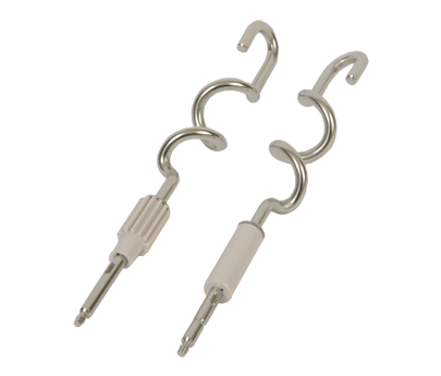 Комплект от 2 куки за месене SS-989643