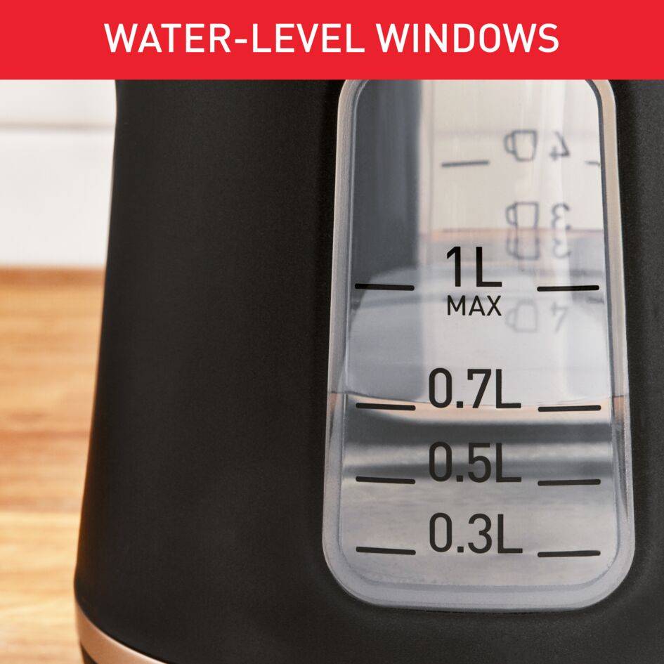 Includeo, Електрическа кана KI533811, 1L, Черна