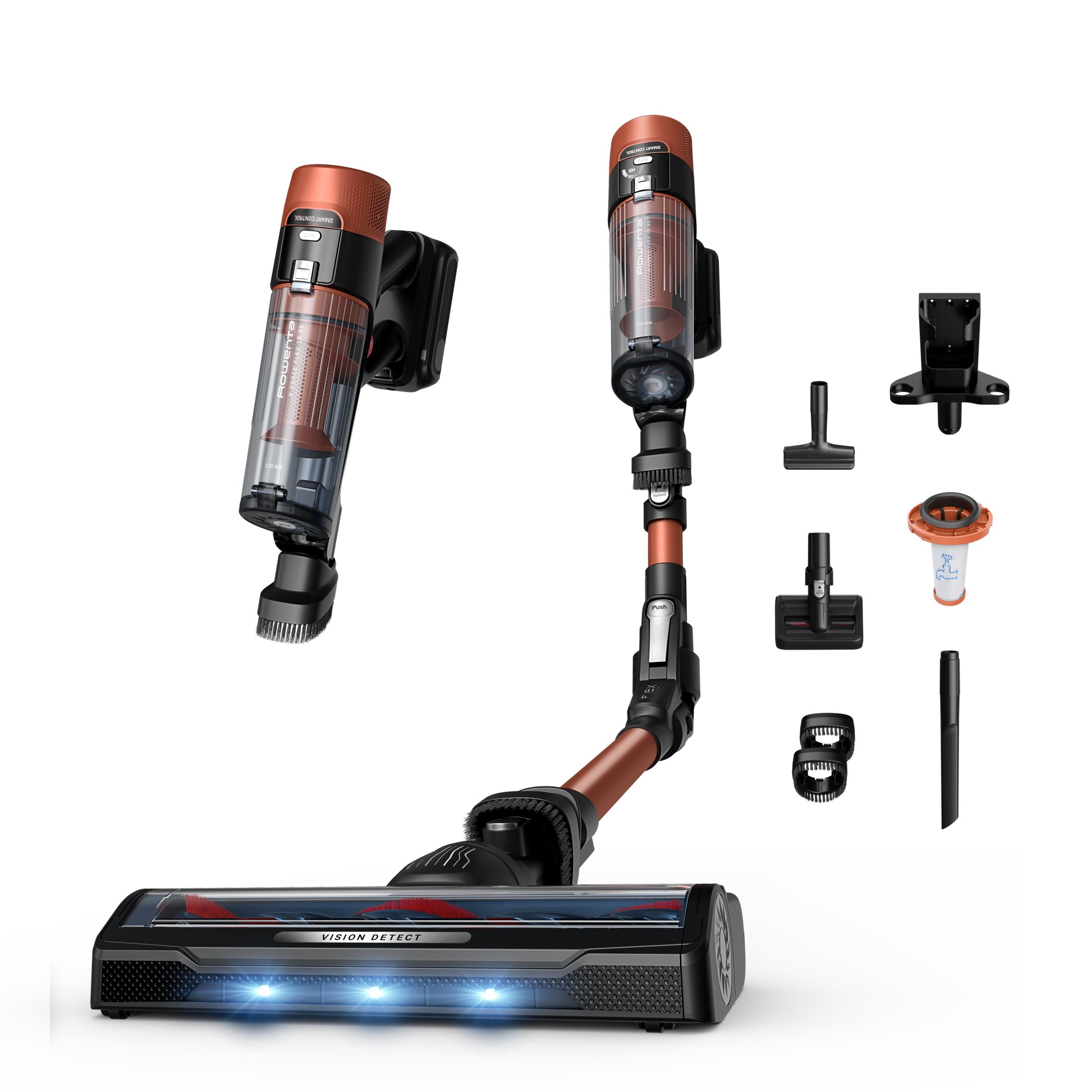X-FORCE FLEX 10.80, Cordless Vacuum, Deep Vacuuming Made Effortless
