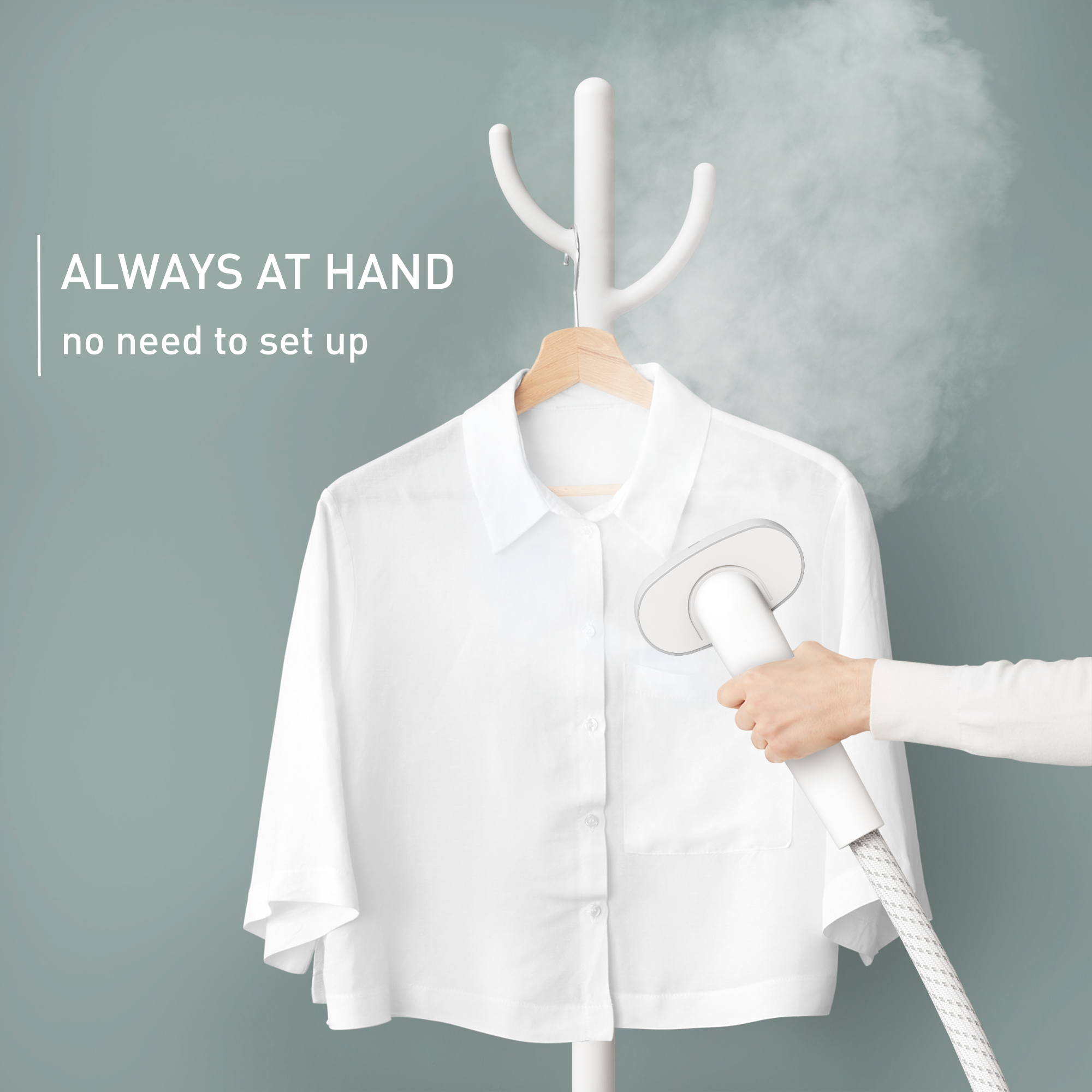 Origin Home, Вертикален Уред за Гладене с Пара IT3280, 2в1, 2000 W, Непрекъснато изпускане на пара до 42 g/мин