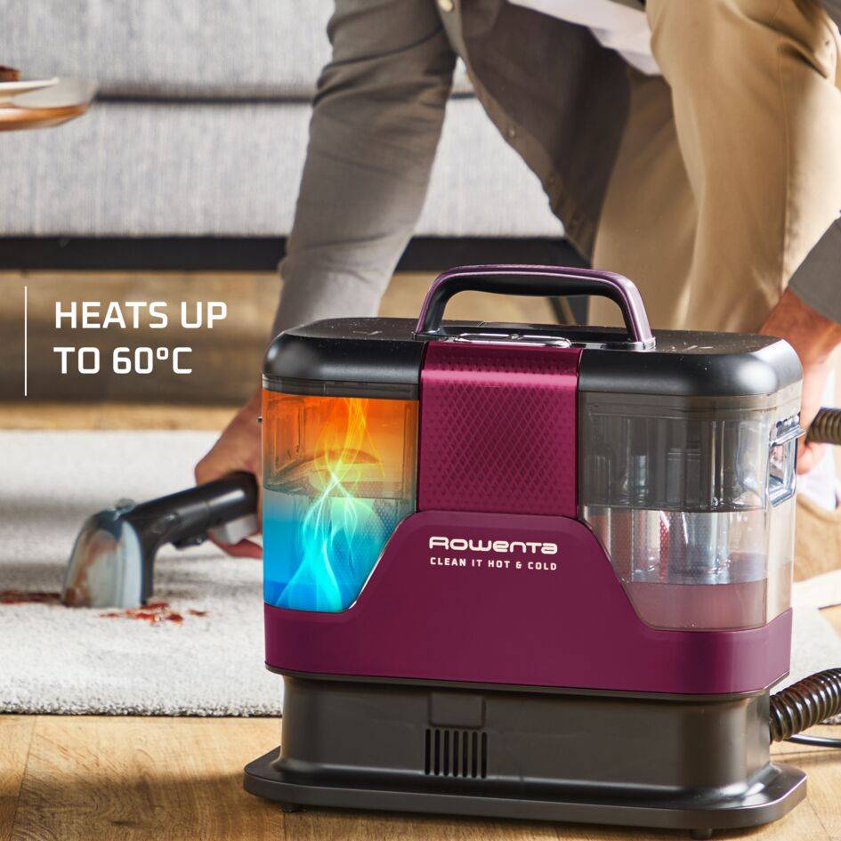 Clean It Hot & Cold, Уред за почистване на петна, 2 температурни режима на почистванеModes