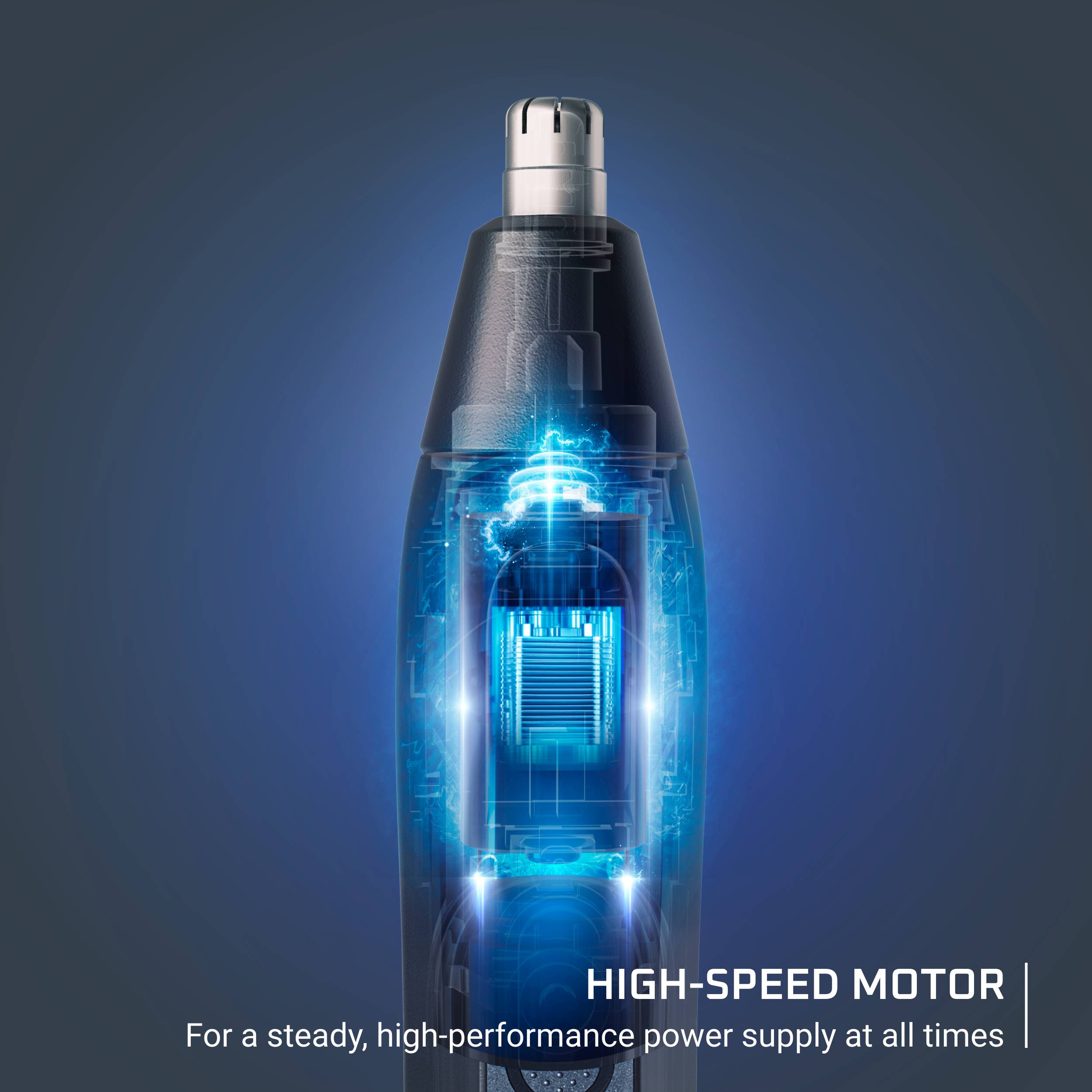 Performance, Тример за нос, Стоманени ножчета, Безкомпромисна Автономност 