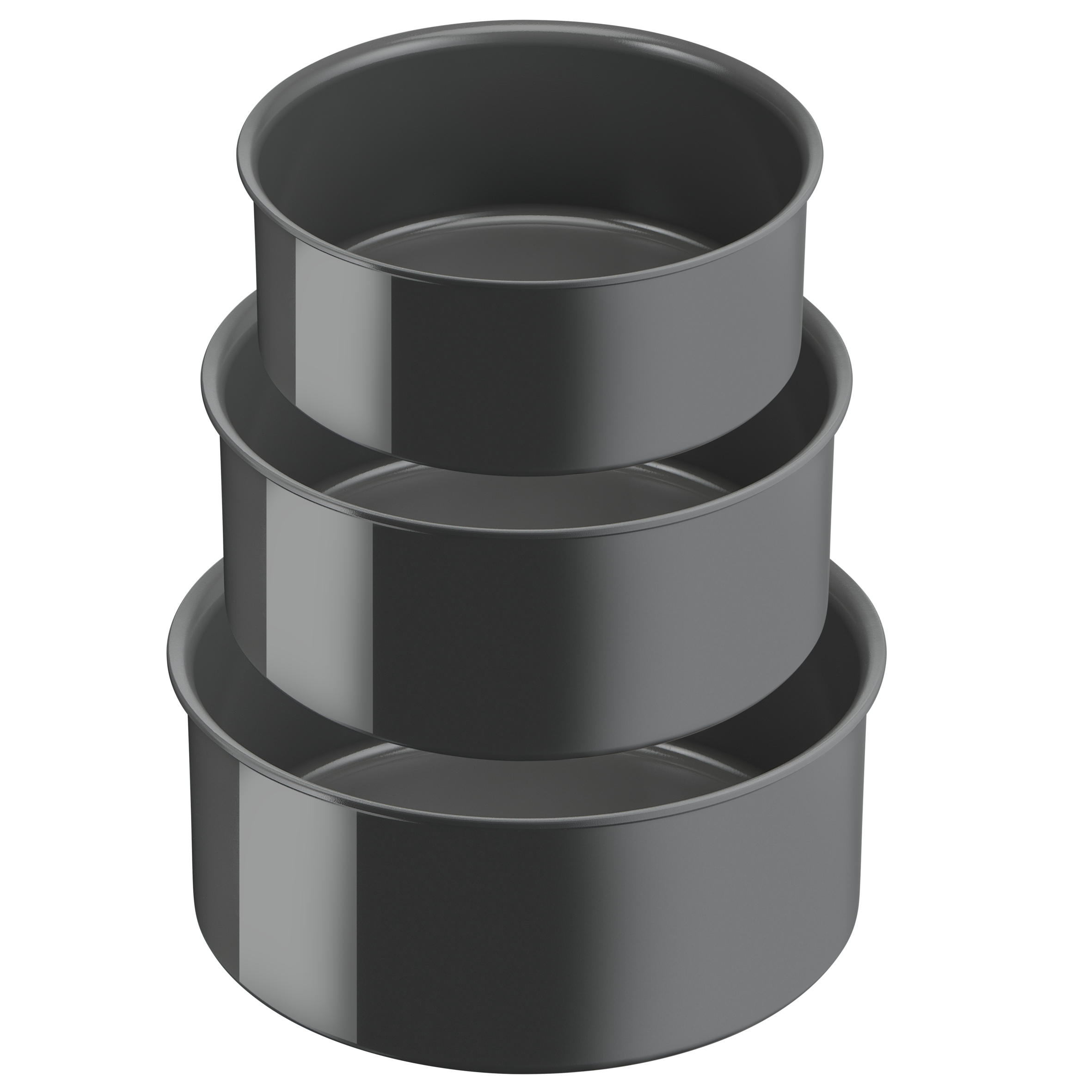 Ingenio Renew, Комплект съдове за готвене, 4 части, керамично покритие