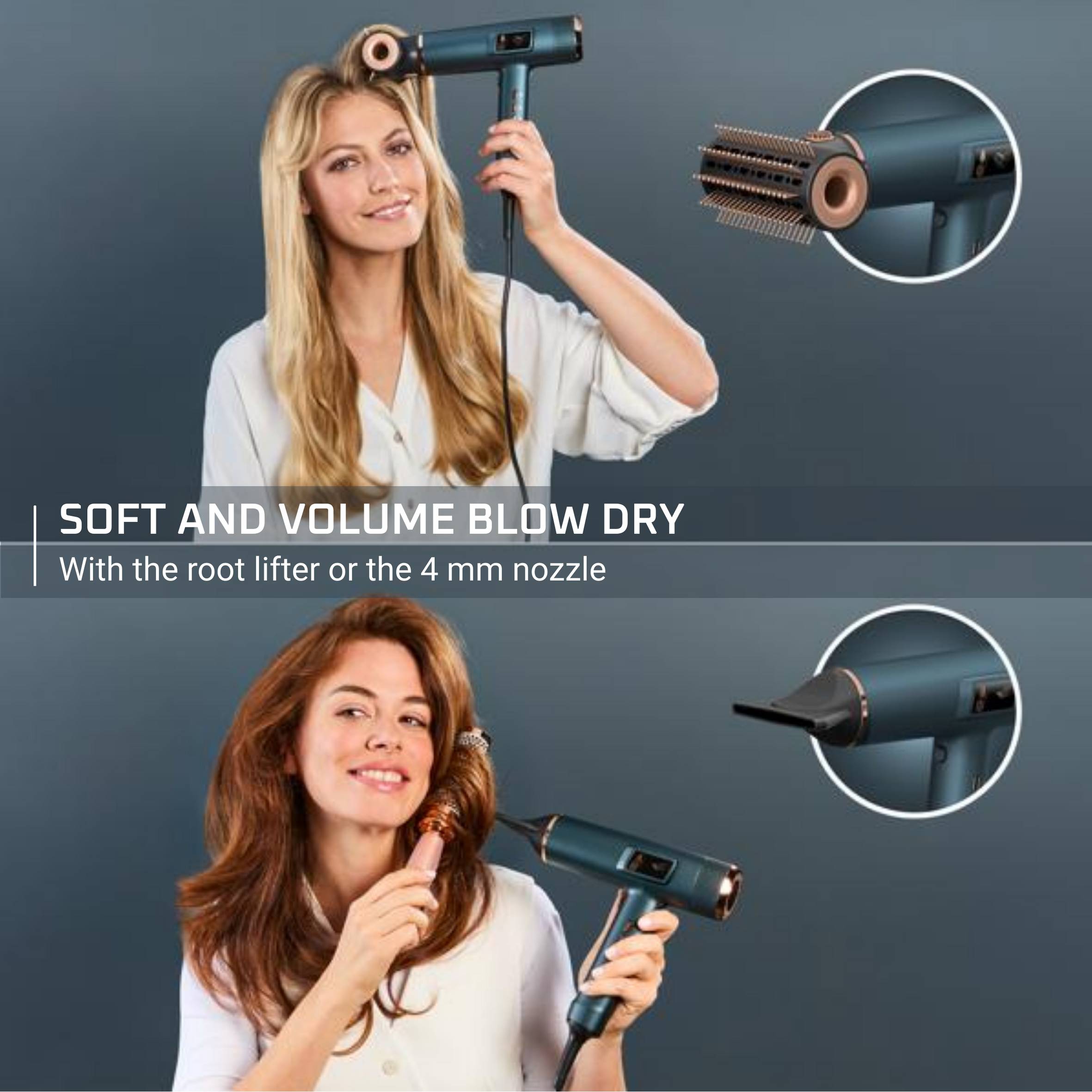 Maestria For You, Hair Dryer With Integrated Screen