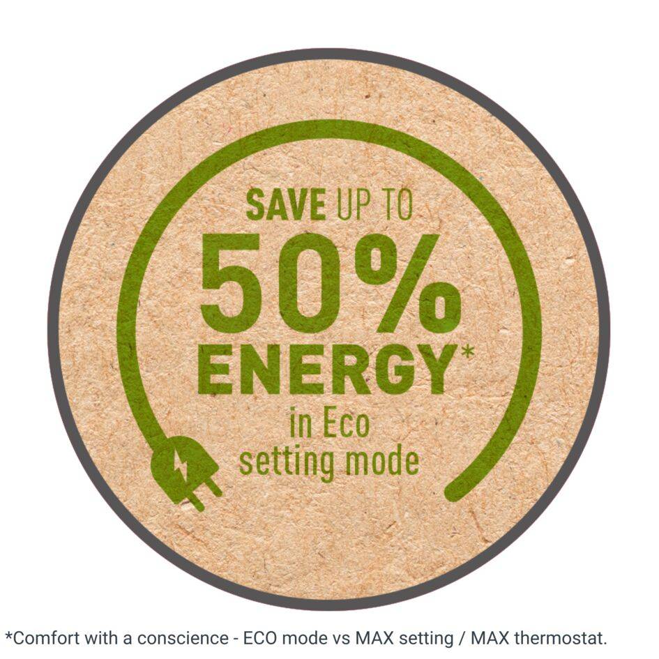 Intense Comfort, Space Heater, Silent, 2000 W Power