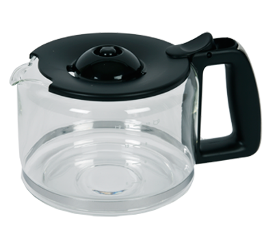 Кана за кафе с черен капак SS-207199