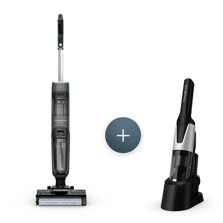 Пакет Прахосмукачка за активно мокро и сухо почистване X-Clean с ръчна прахосмукачка X-Touch