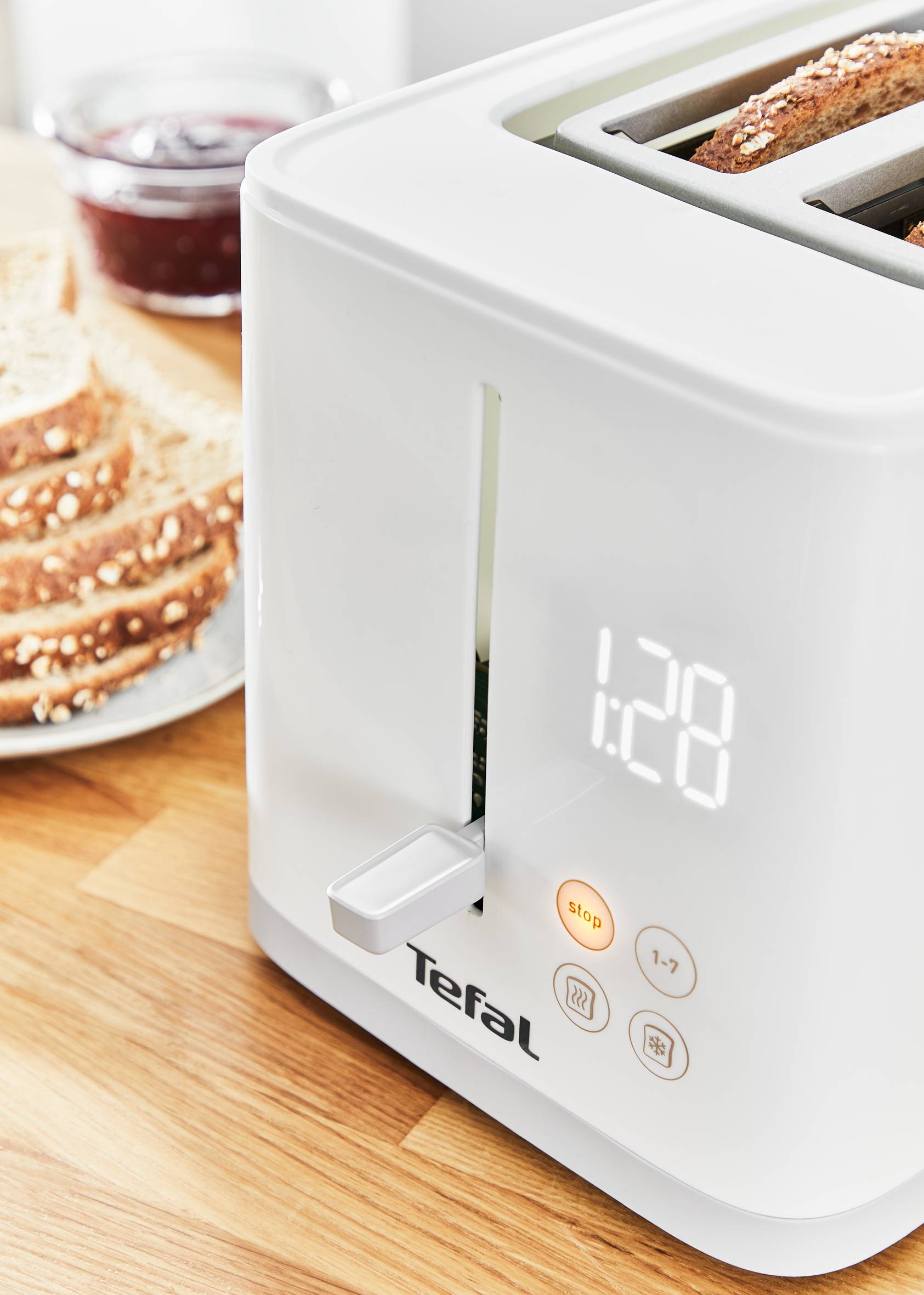 Sense 2S, Тостер TT693, Бял, Дигитален таймер