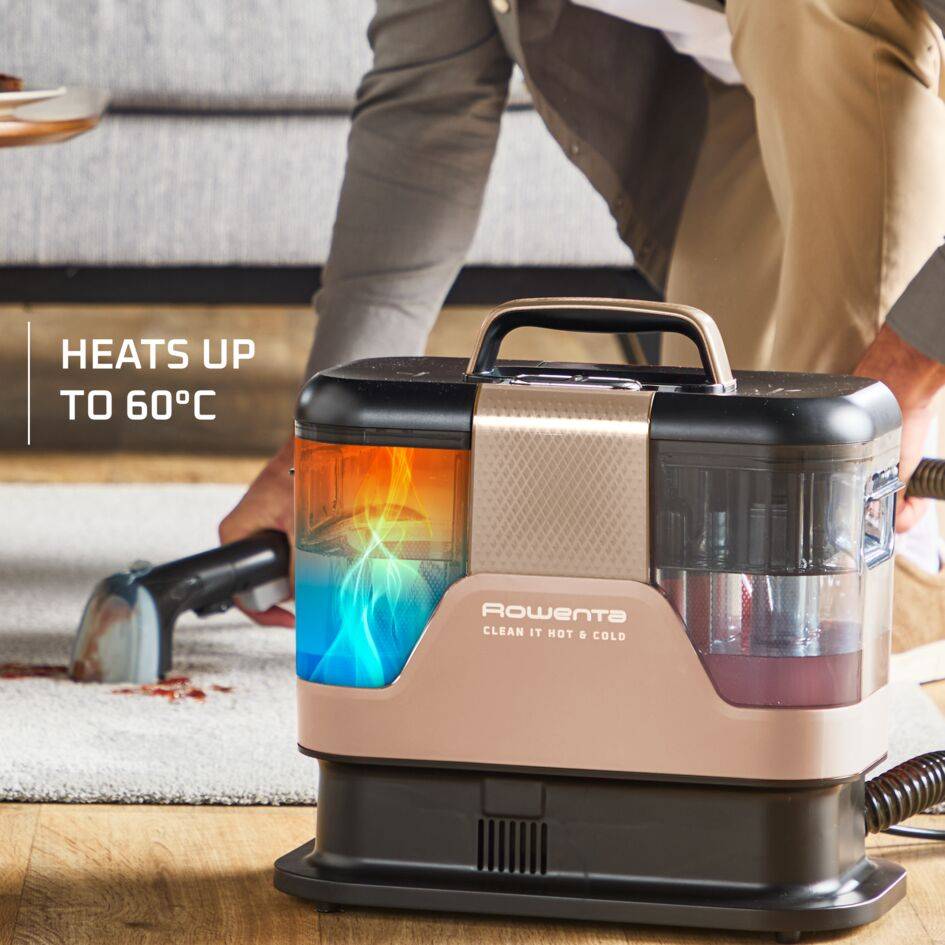 Clean It Hot & Cold, Уред за почистване на петна, 2 температурни режима на почистванеModes