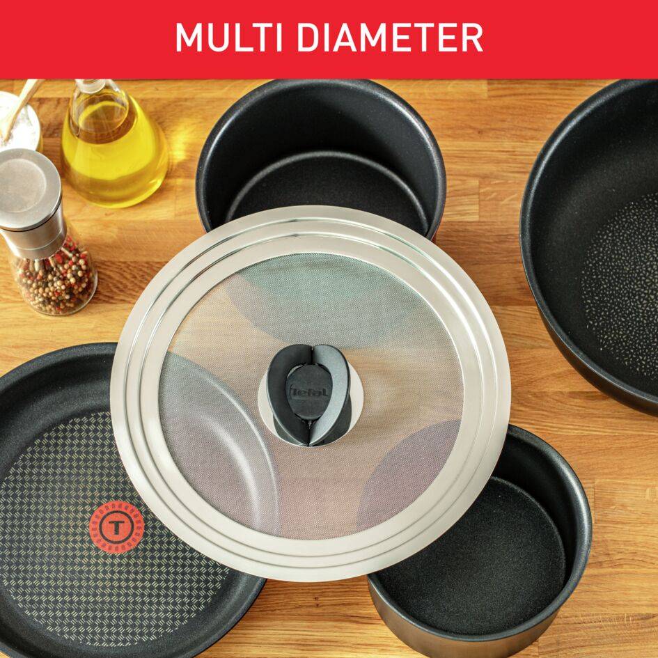 INGENIO капак против пръски от неръждаема стомана 24–30 cm