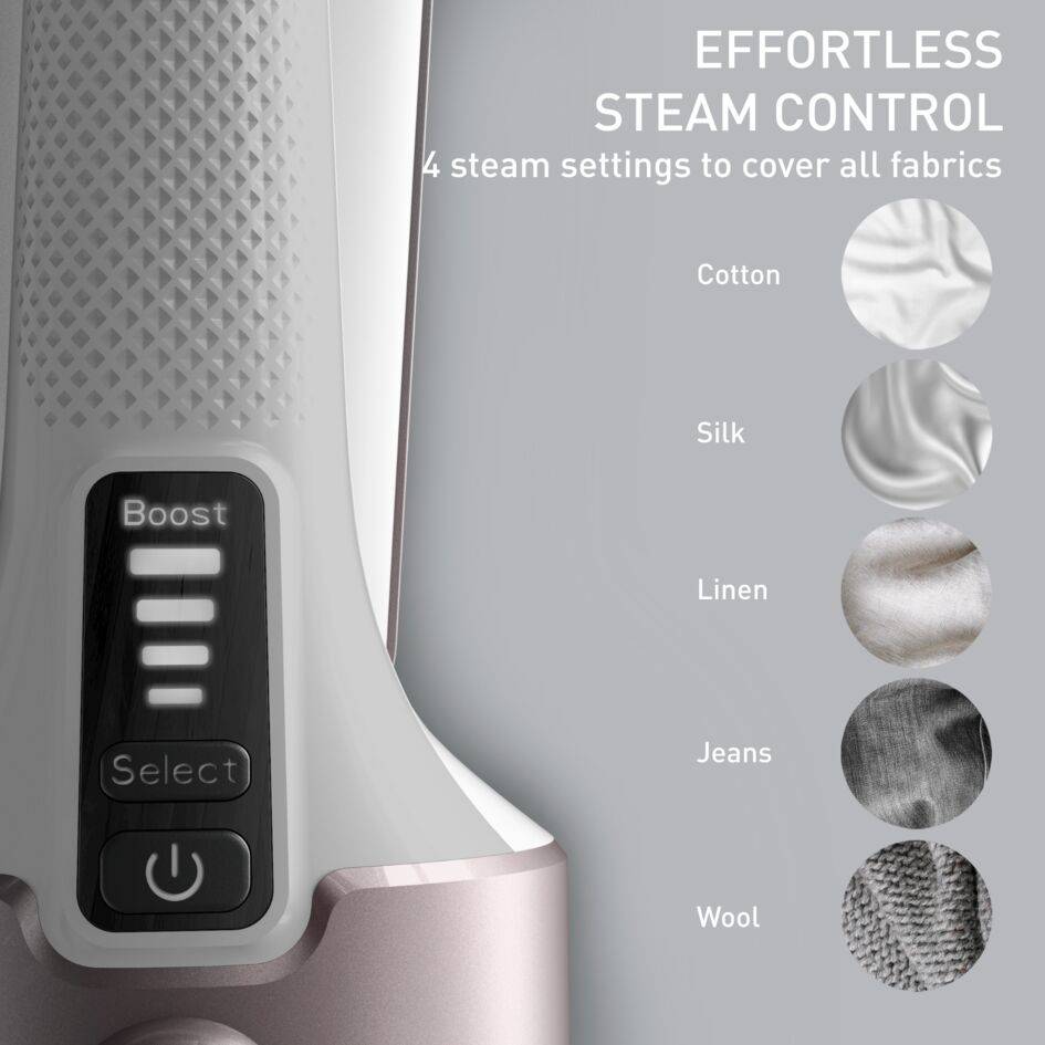 Pure Force, Garment Steamer, 2-in-1 Steaming and Ironing