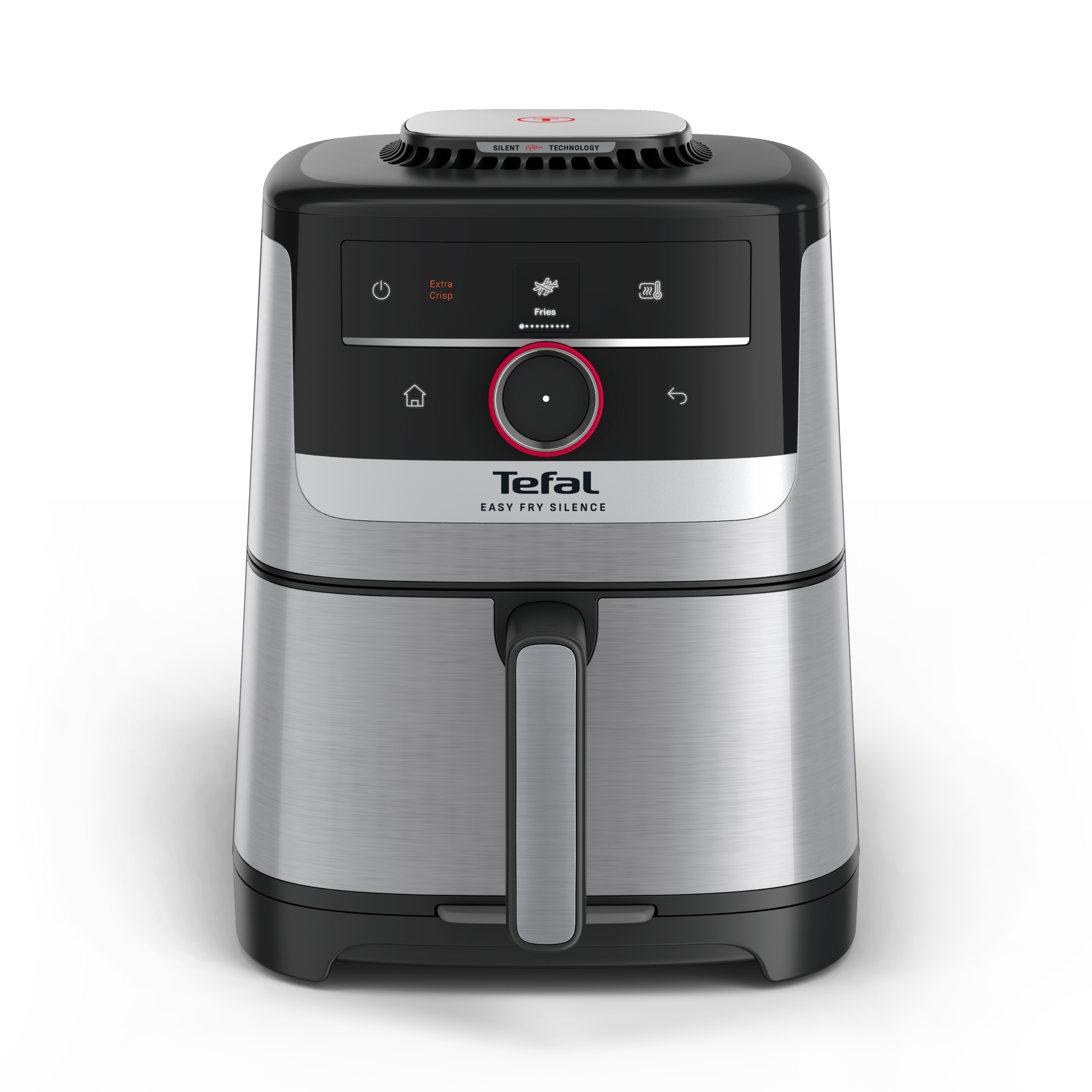 Уред за готвене с горещ въздух Tefal Easy Fry Silence 5L, тиха технология, система Smart Assist