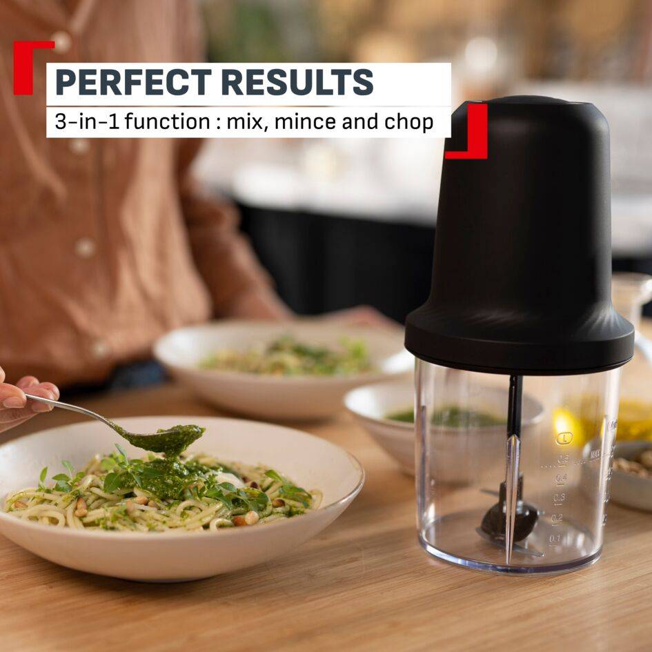 Eco Respect, Чопър MQ80E838, 500W, 0.5L, Черен