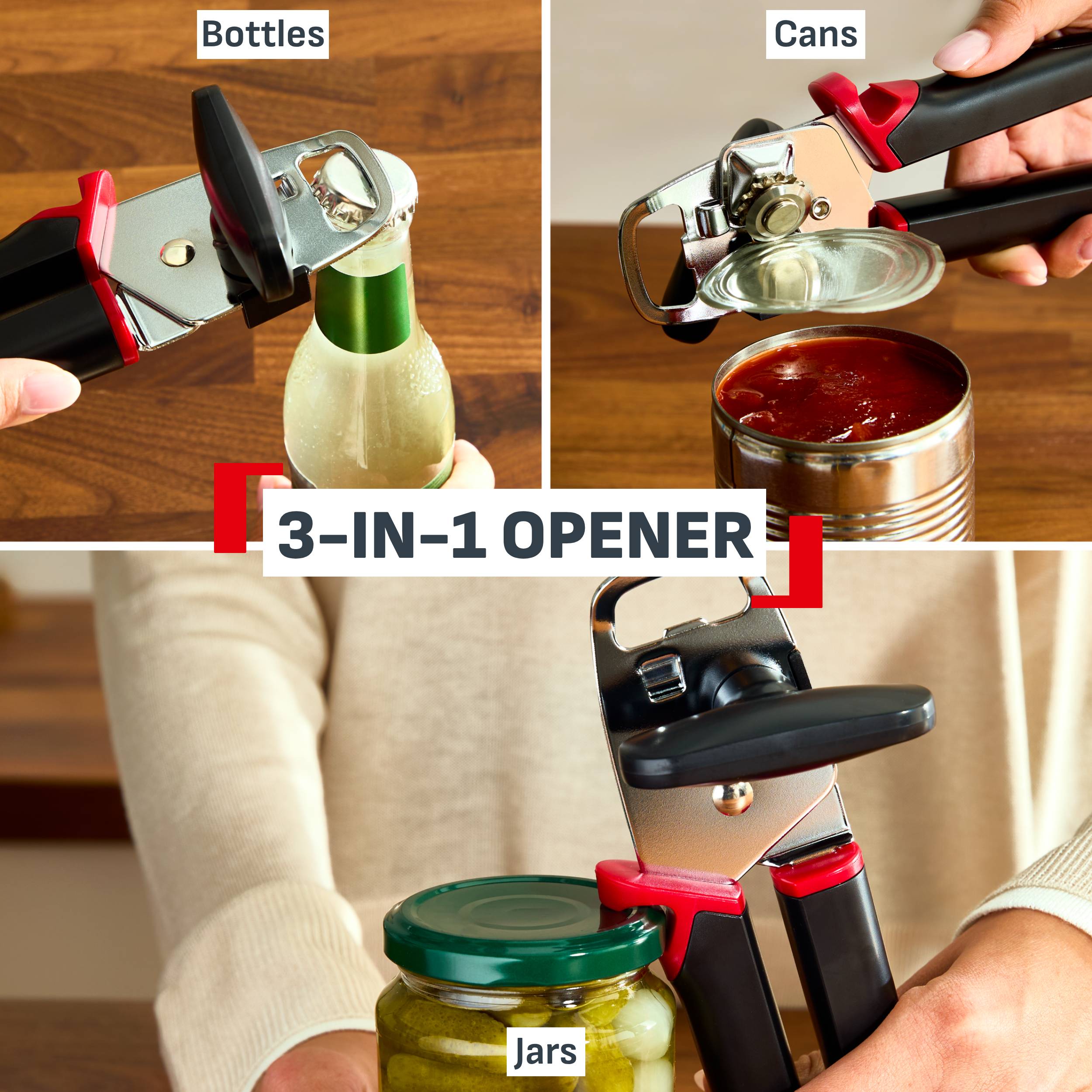Tools Ingenio+, Can Opener, Robust, Heat Resistant