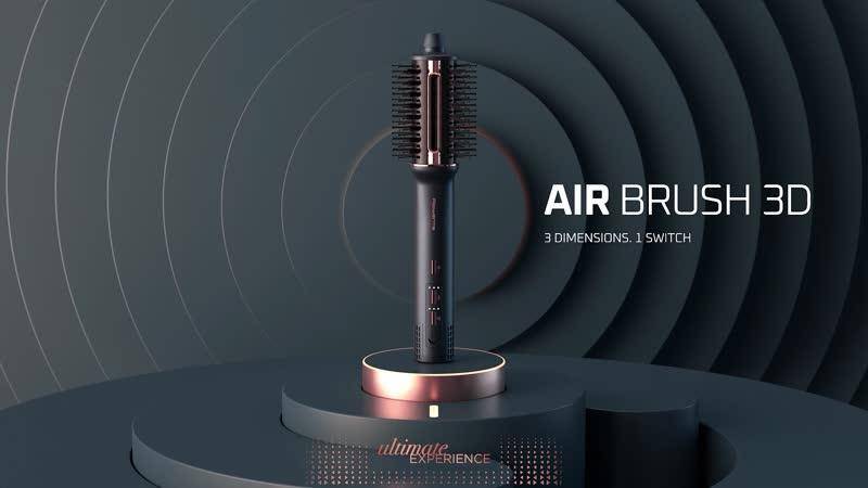 Rowenta Air Brush 3D, 3-в-1 четка с горещ въздух, лесно превключване