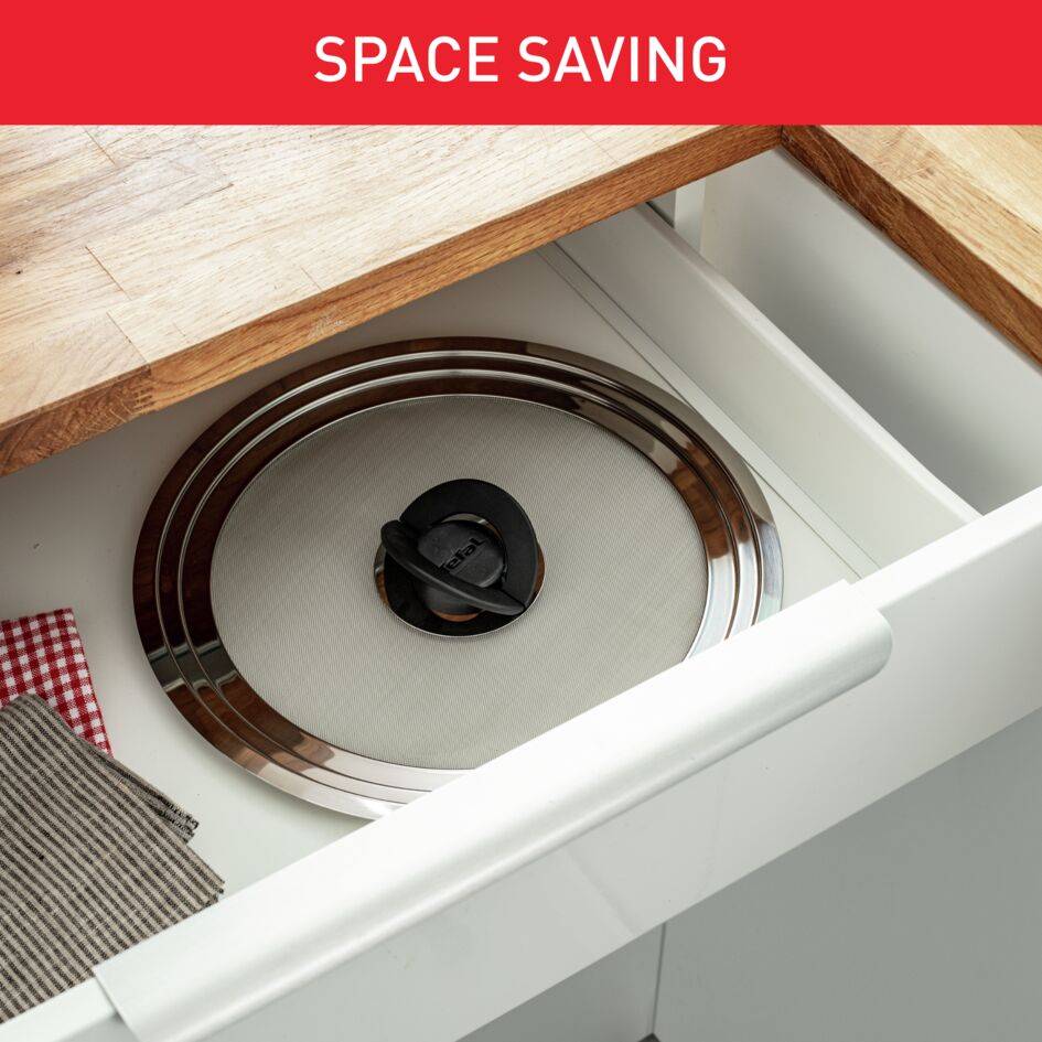 INGENIO капак против пръски от неръждаема стомана 24–30 cm