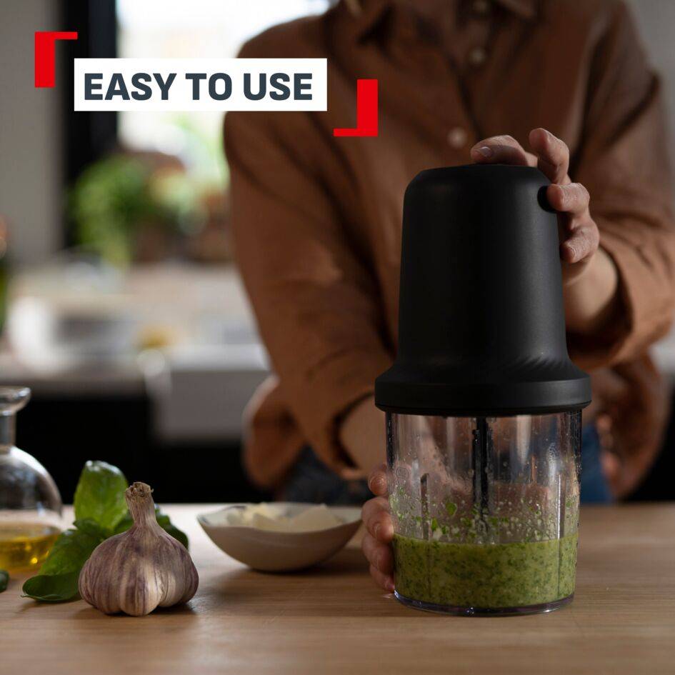 Eco Respect, Чопър MQ80E838, 500W, 0.5L, Черен