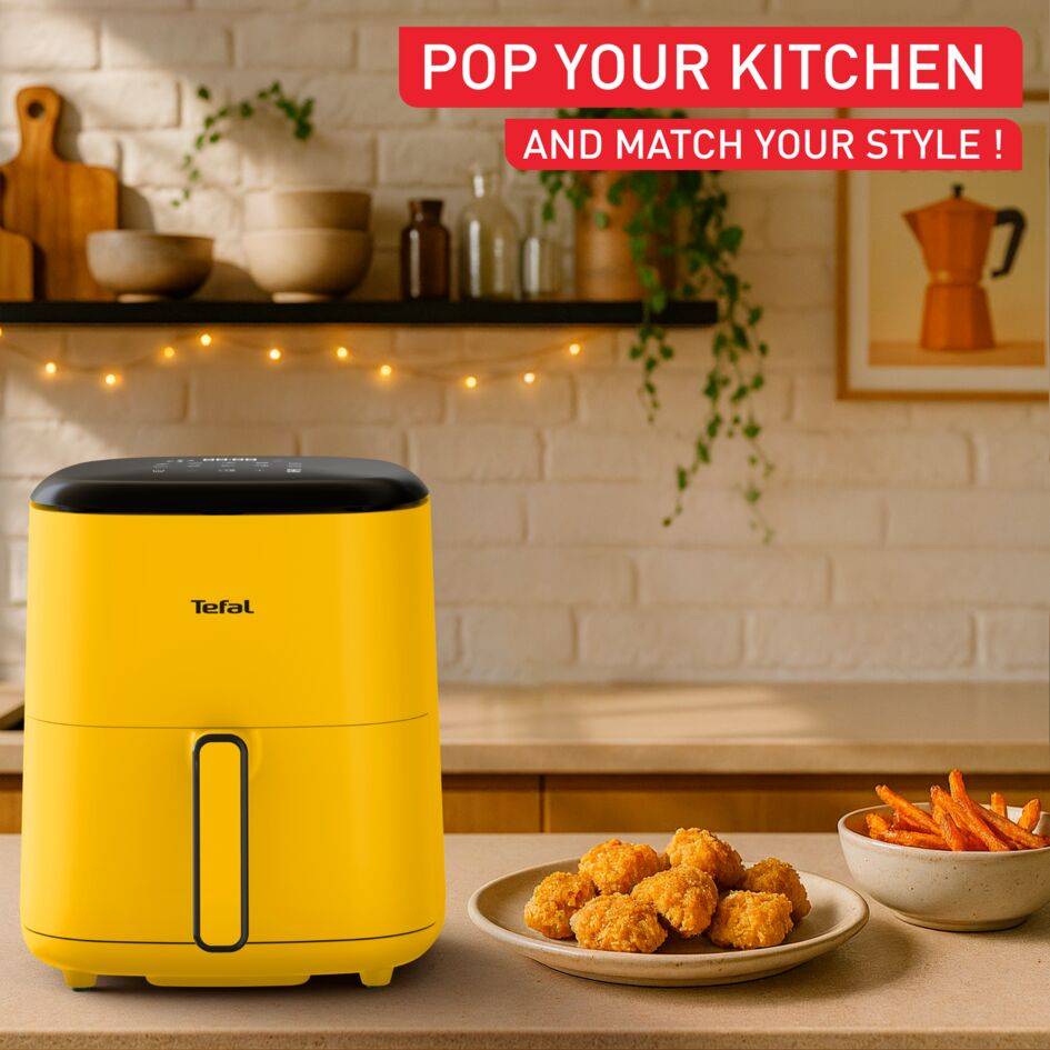 Easy Fry POP, Уред за готвене с горещ въздух, 5 л вместимост, 10 автоматични програми