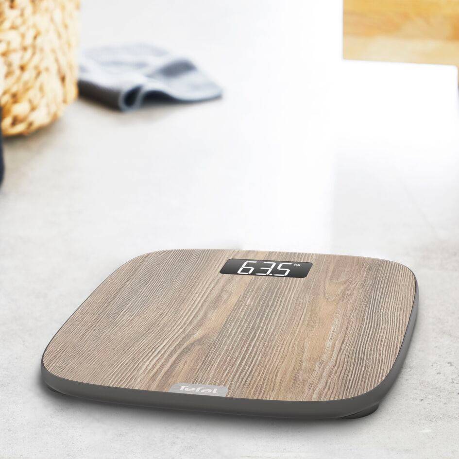 Персонална Везна Origin Light Wood PP1600V0, Дървесен Мотив, до 160кг.