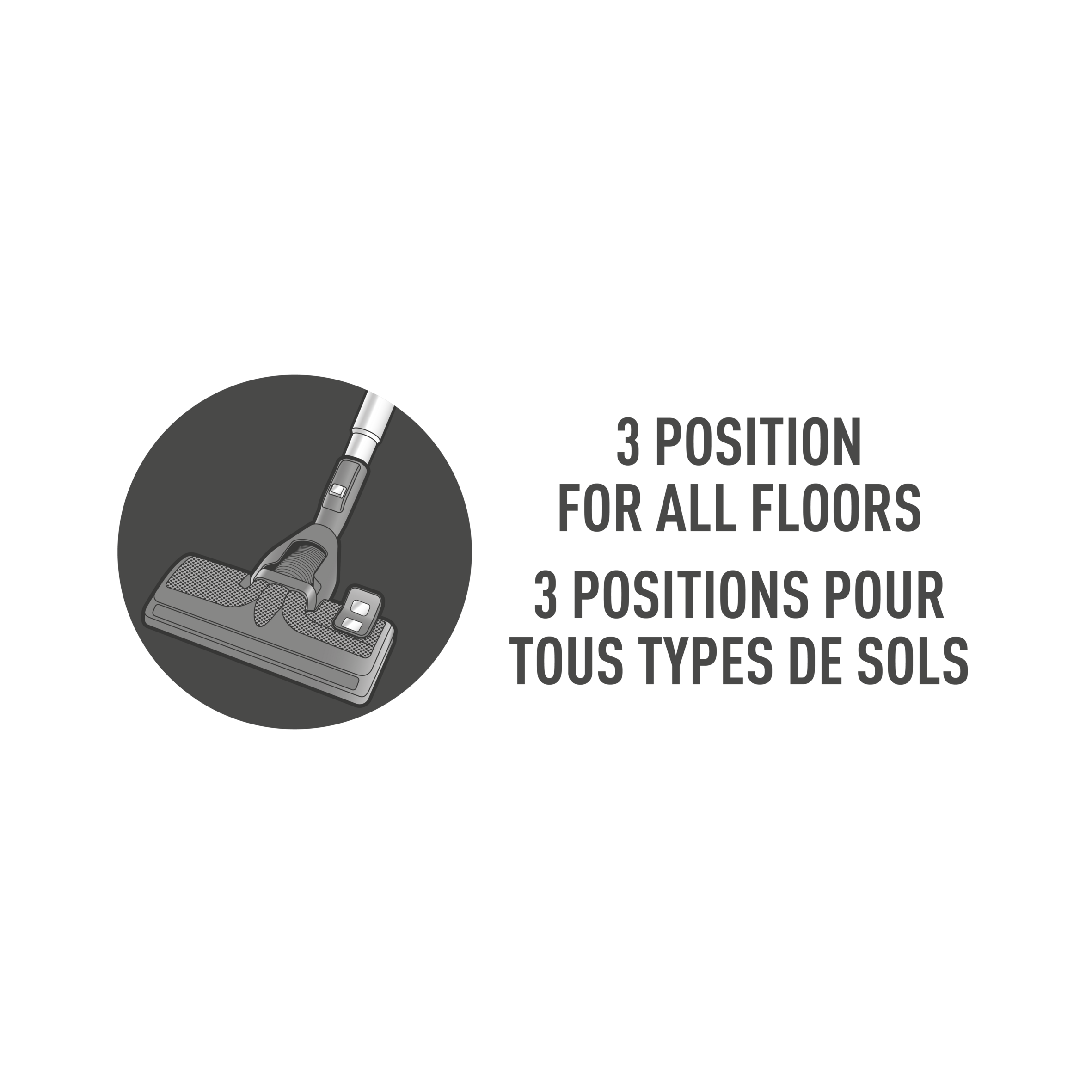 Четка за прахосмукачка за всякакви подове ZR903801