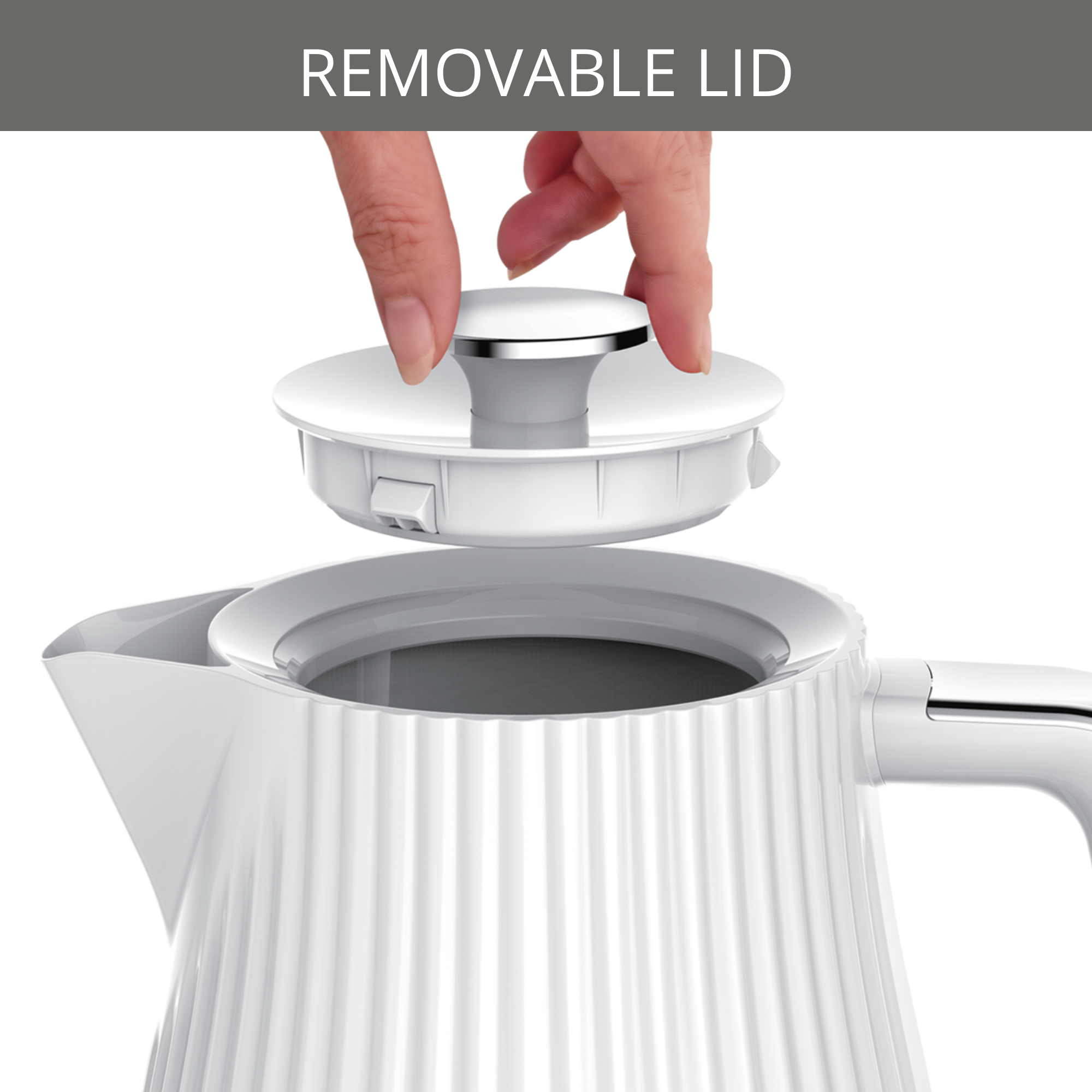 Loft, Електрическа Кана KO250130, 1.7л., Бяла