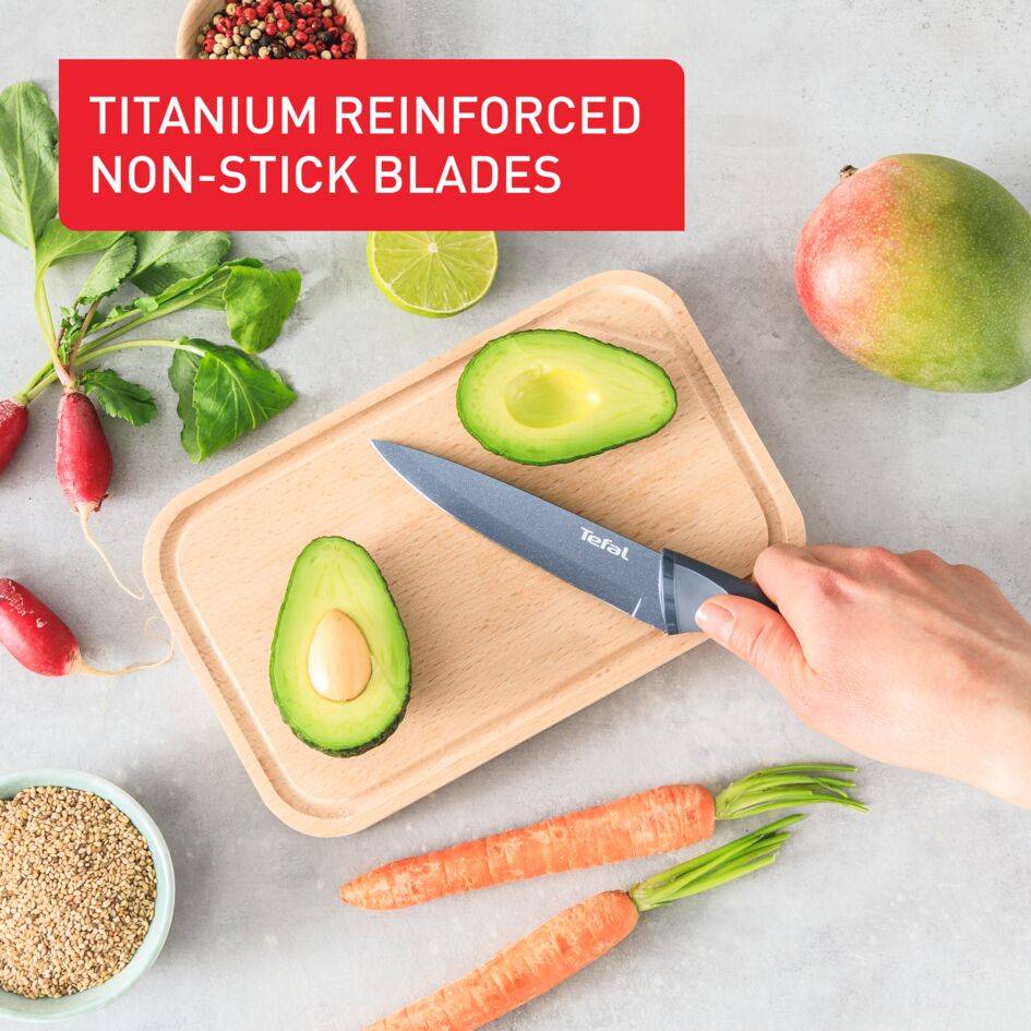 Tefal Fresh Kitchen K122S504, Комплект ножове с поставка