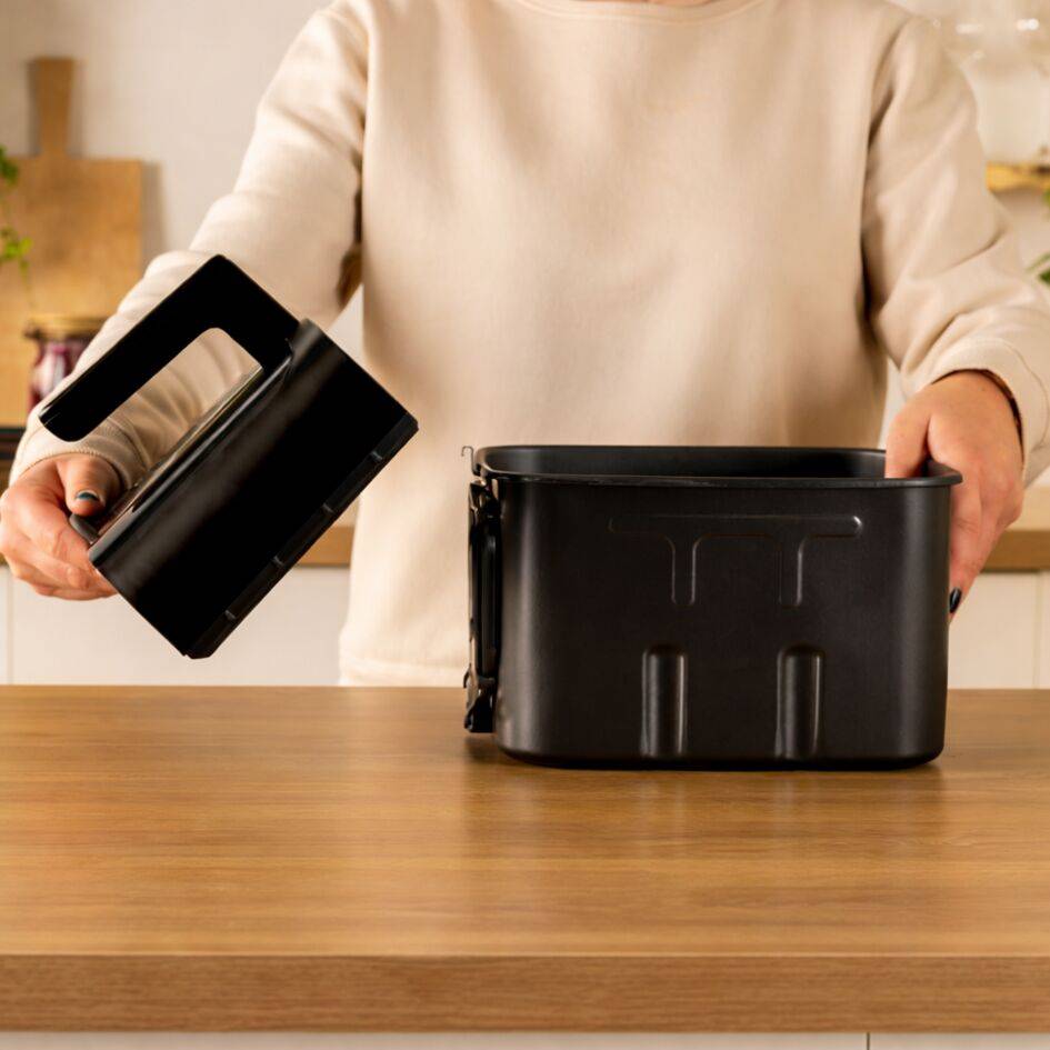 Комплект за съхранение Easy Fry Silence 7L Vision, допълнително чекмедже, решетка и капак