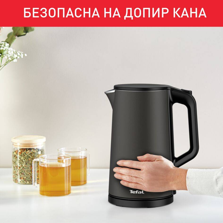 ЕЛЕКТРИЧЕСКА КАНА TEFAL DOUBLE LAYER SS KI583