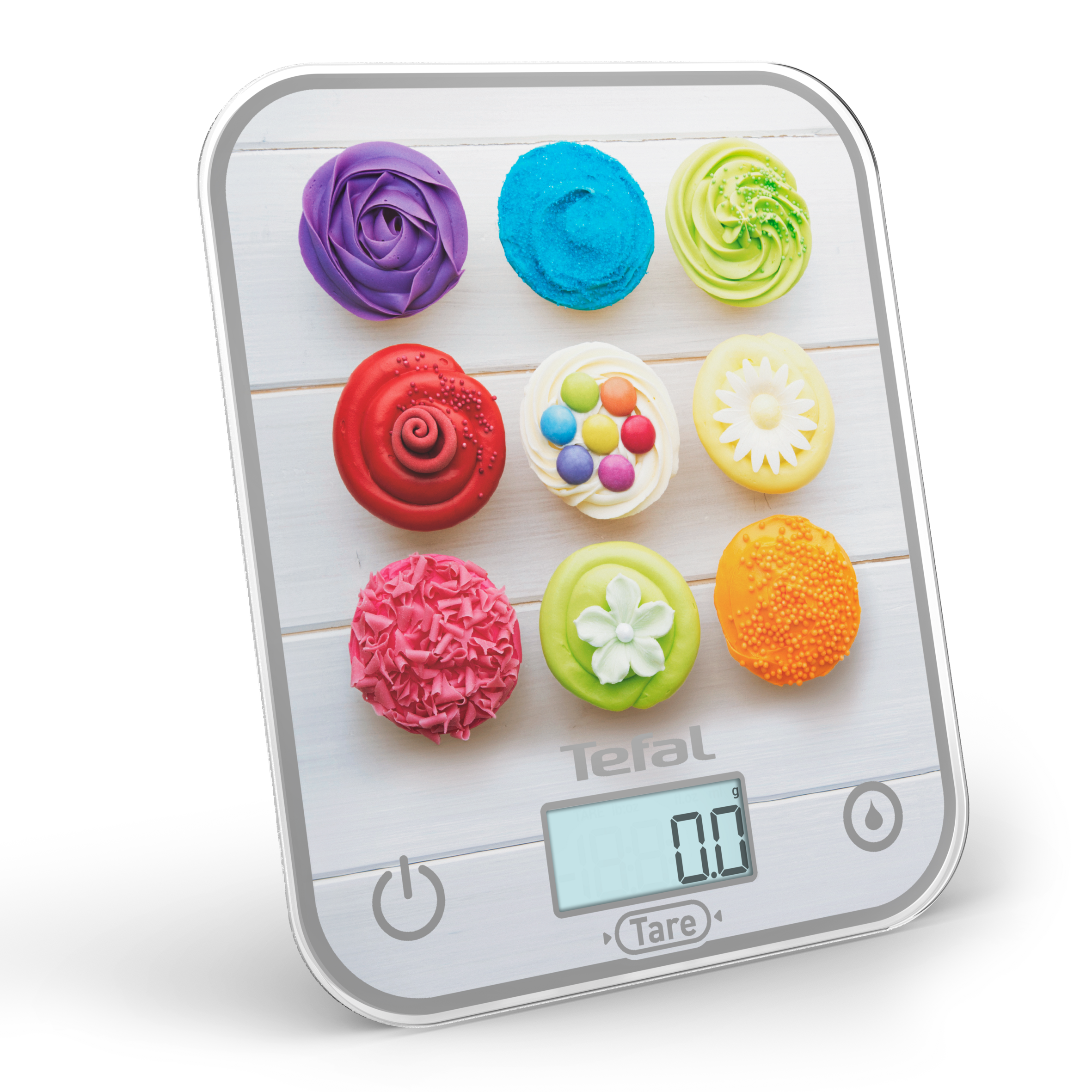 Optiss, електронна кухненска везна, лесен за разчитане дисплей, устойчива на надраскване